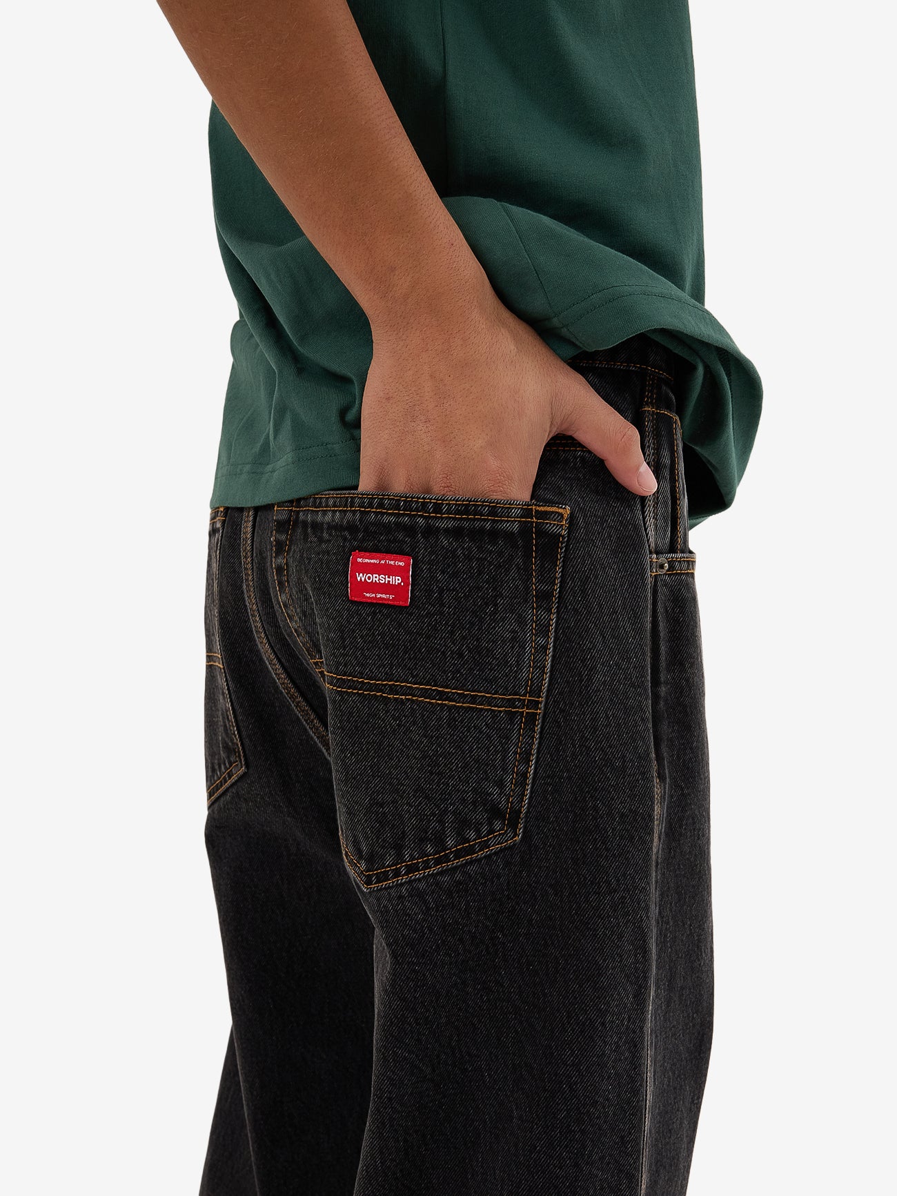 Lounger Jean - Black Rinse 26