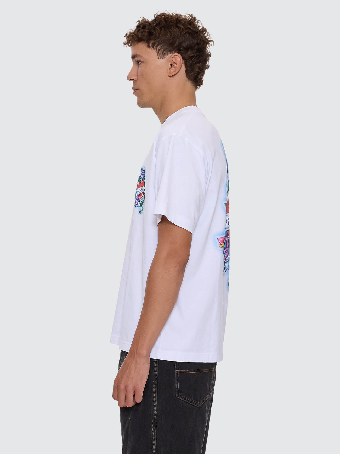 No Ragrets Regular Fit Tee - White