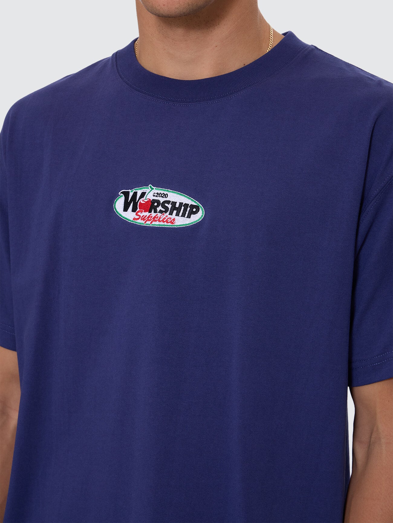 Glazed And Confused Regular Fit Tee - Medieval Blue