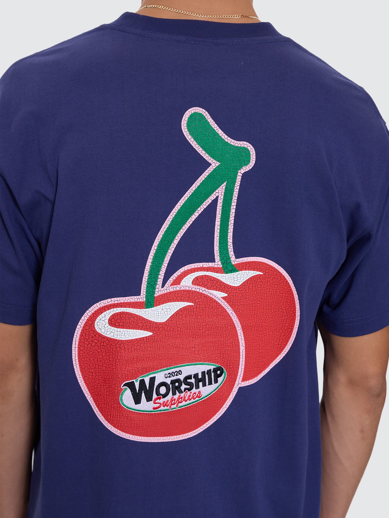 Glazed And Confused Regular Fit Tee - Medieval Blue