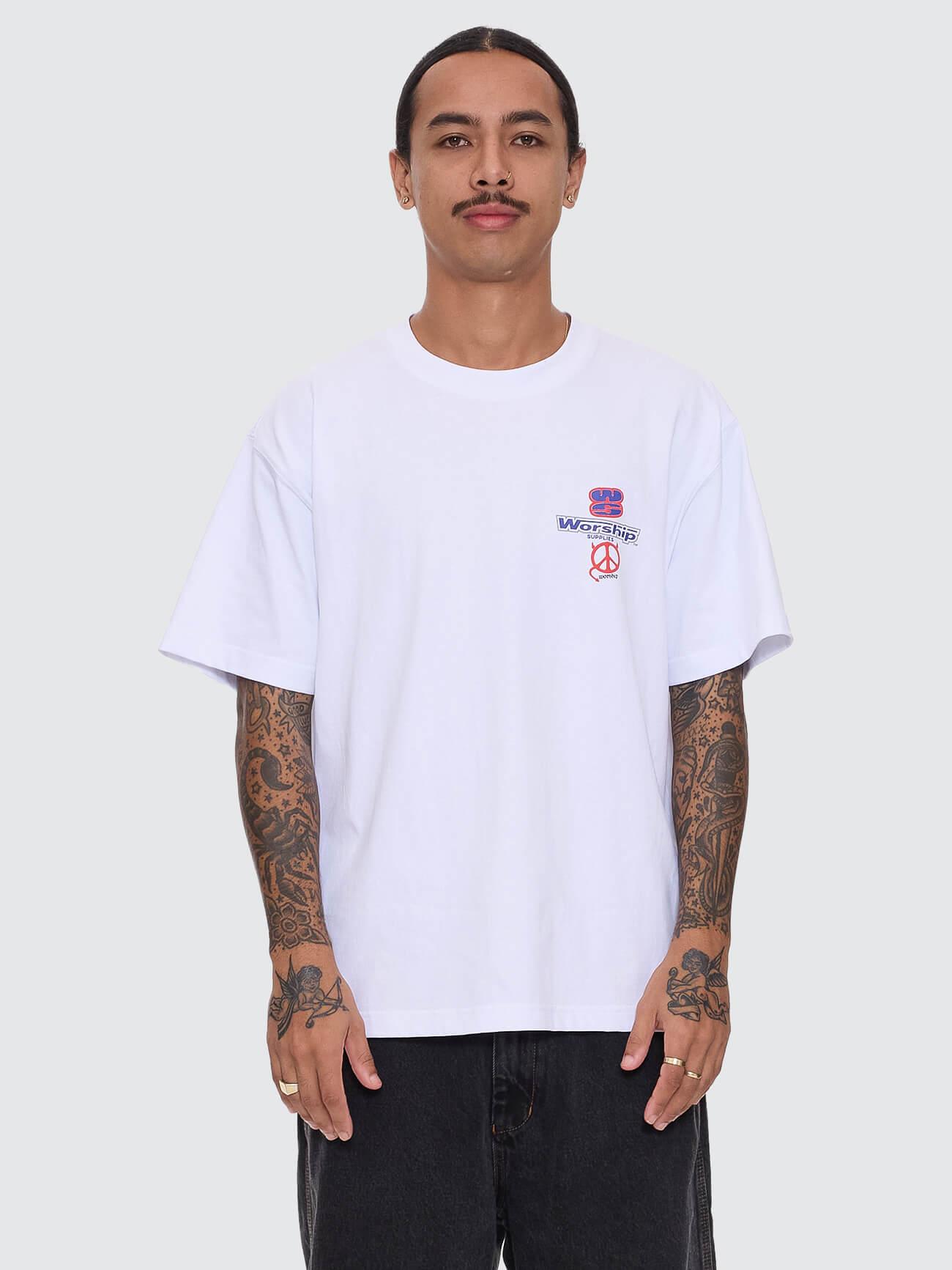 Low Goes Regular Fit Tee - White