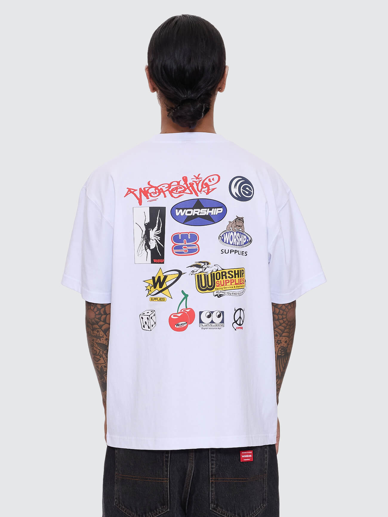 Low Goes Regular Fit Tee - White