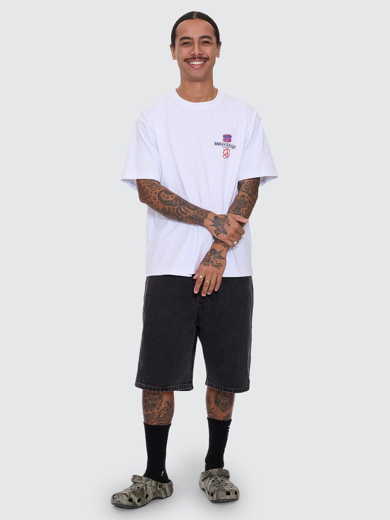 Low Goes Regular Fit Tee - White