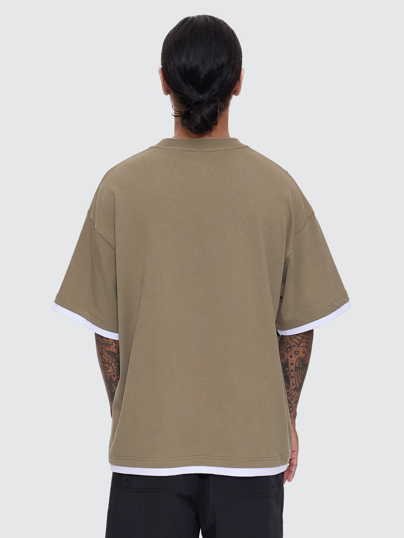 Jaws Oversize Tee - Kelp