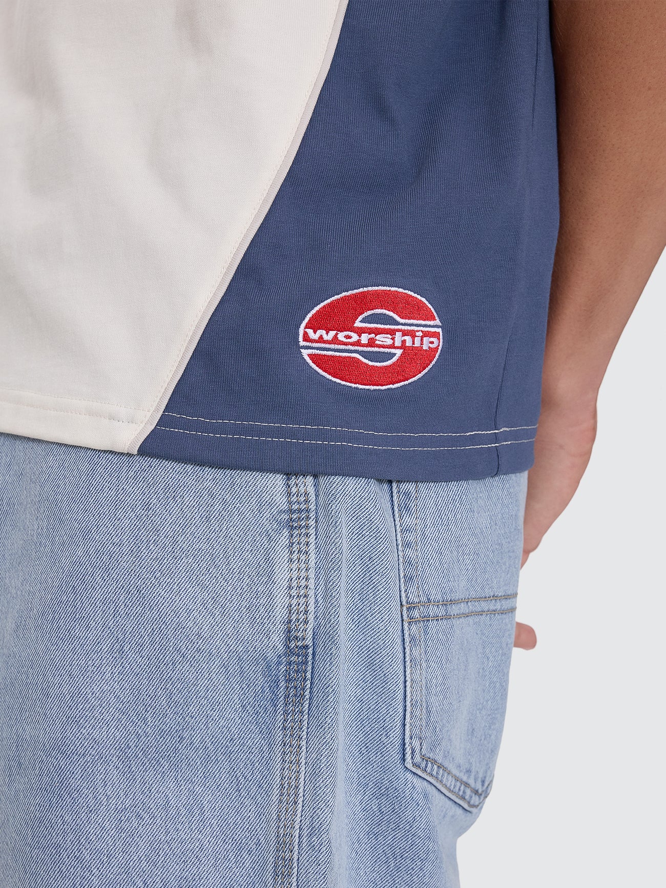 Laps Panel Oversize Raglan Tee - Zine