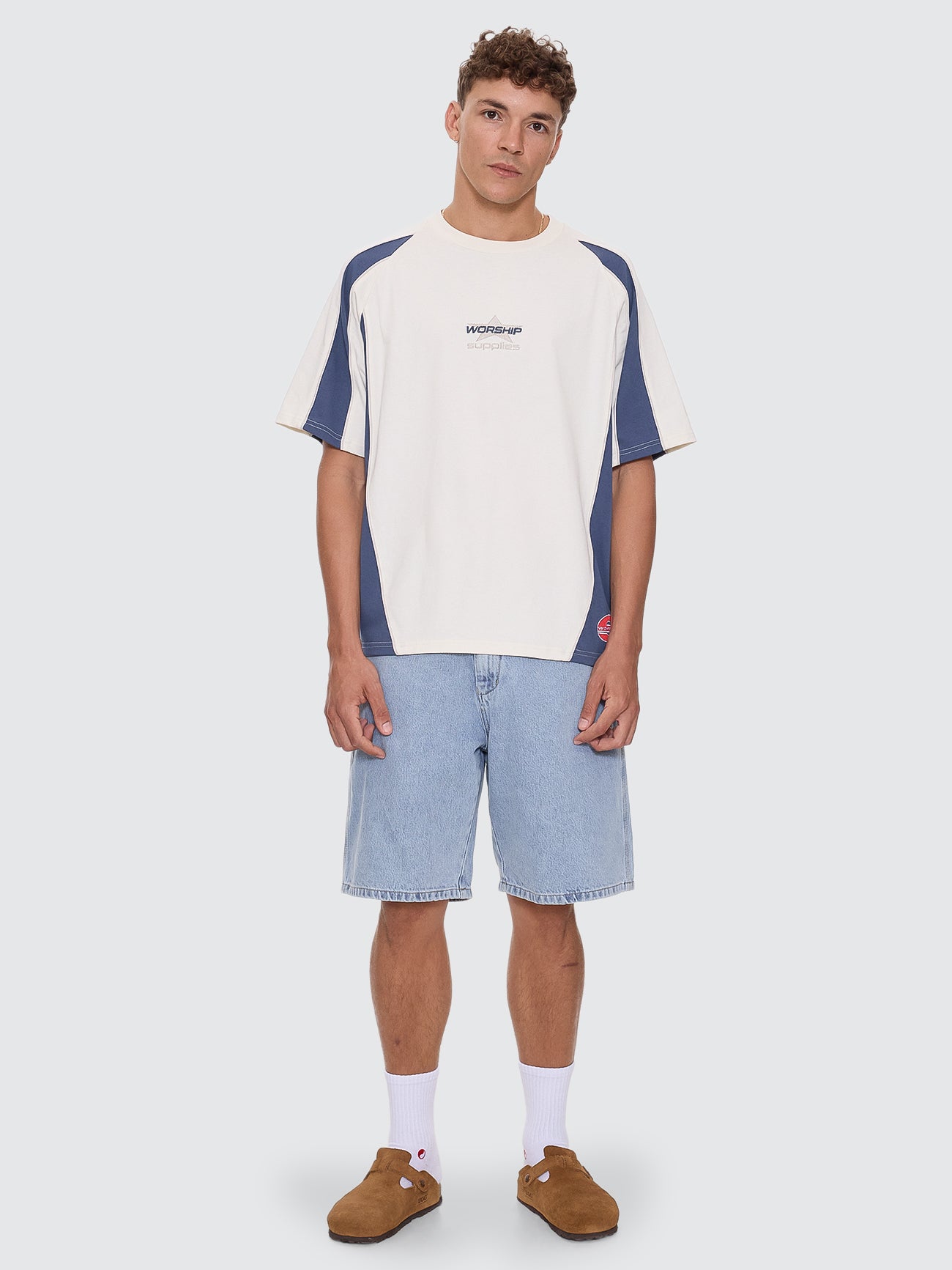Laps Panel Oversize Raglan Tee - Zine