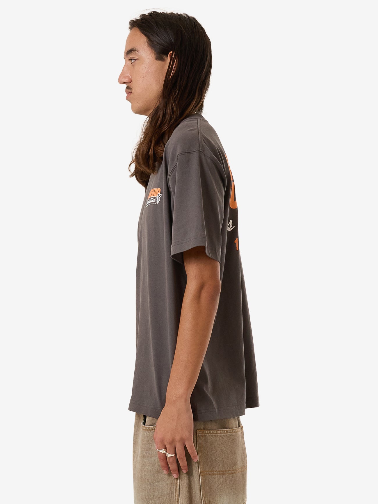 Dry Paint Tee - Worn Black XS