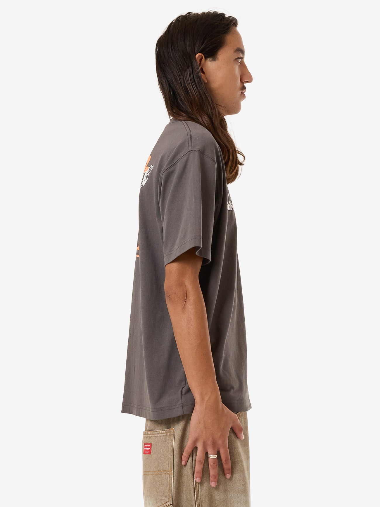Dry Paint Tee - Worn Black XS