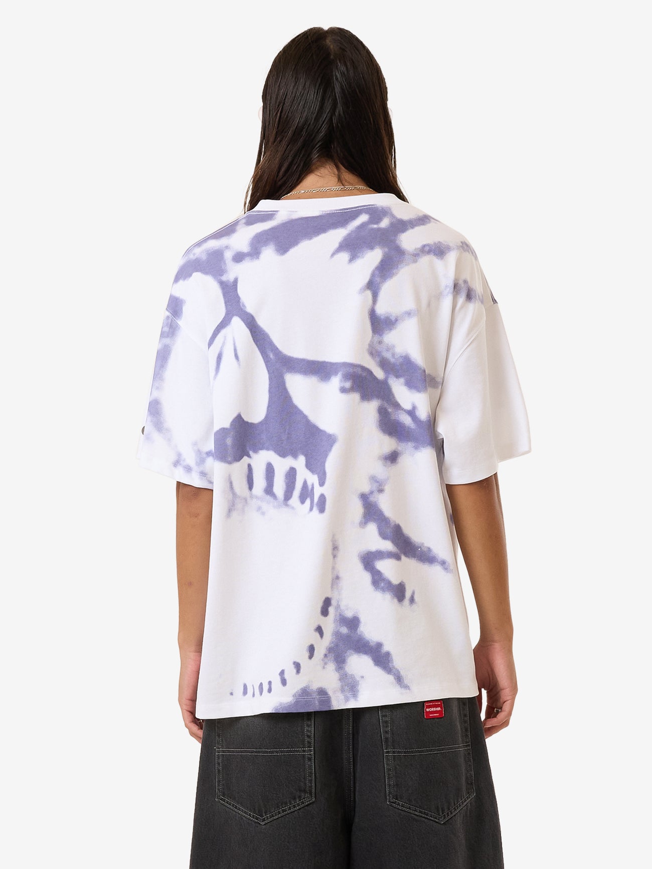 Torment Oversize Tee - White XS
