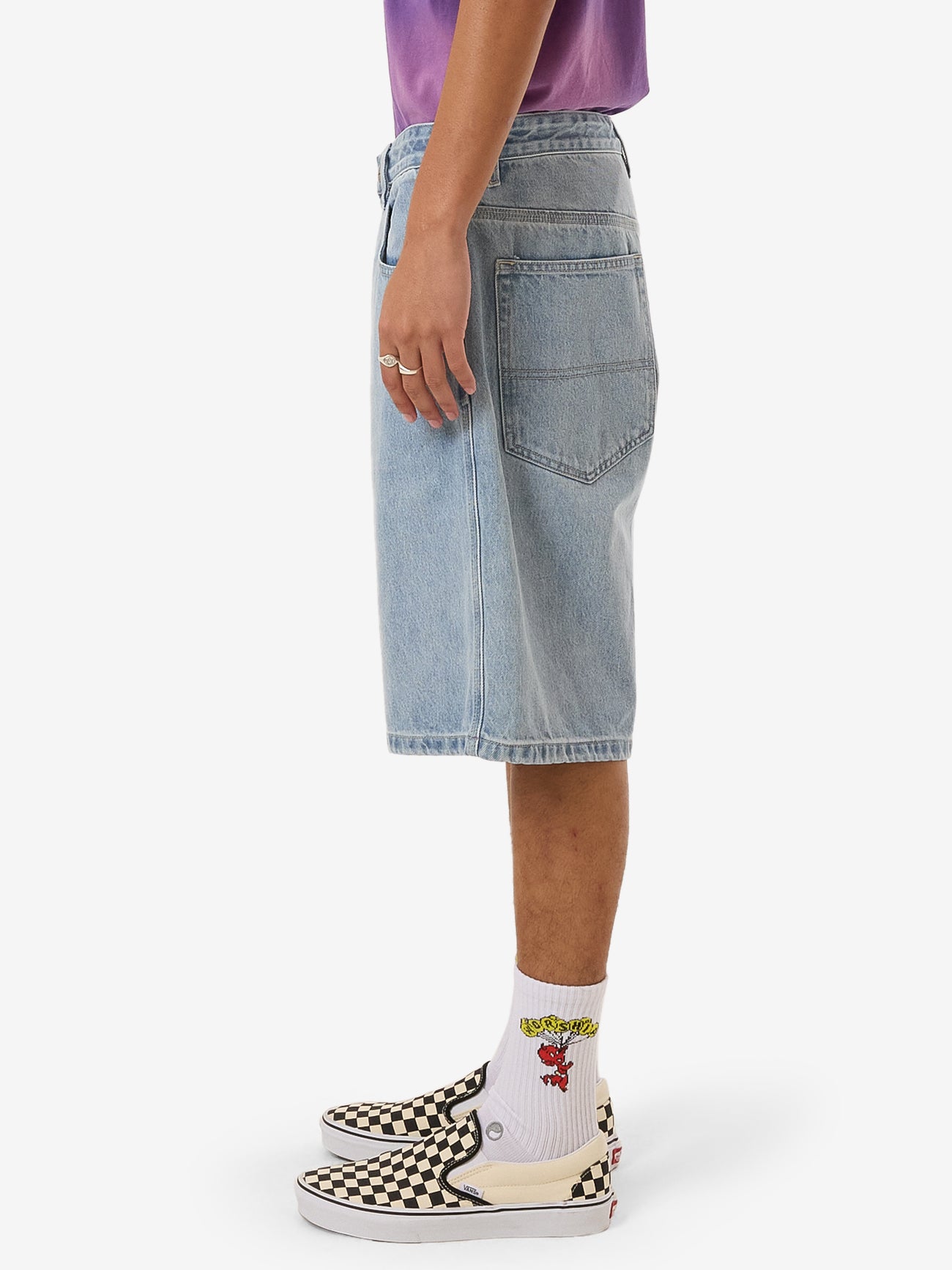 Floater Big Dawg Jean Short - Blew Dust 28
