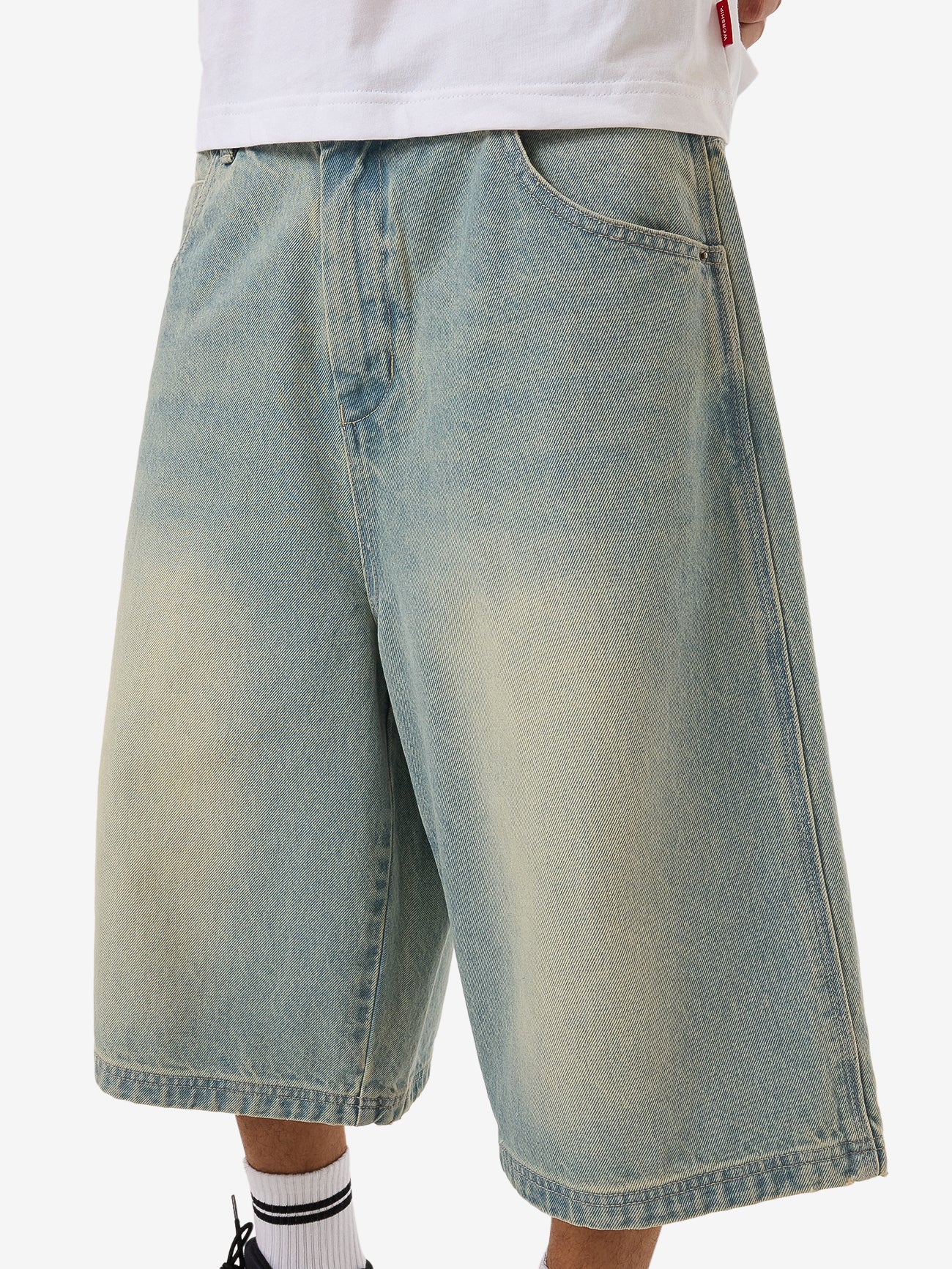 Dozer Jean Short - Toxic Blue 28