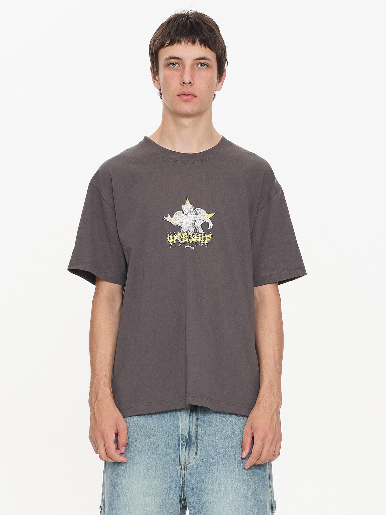 Dreamers Tee - Worn Black XS