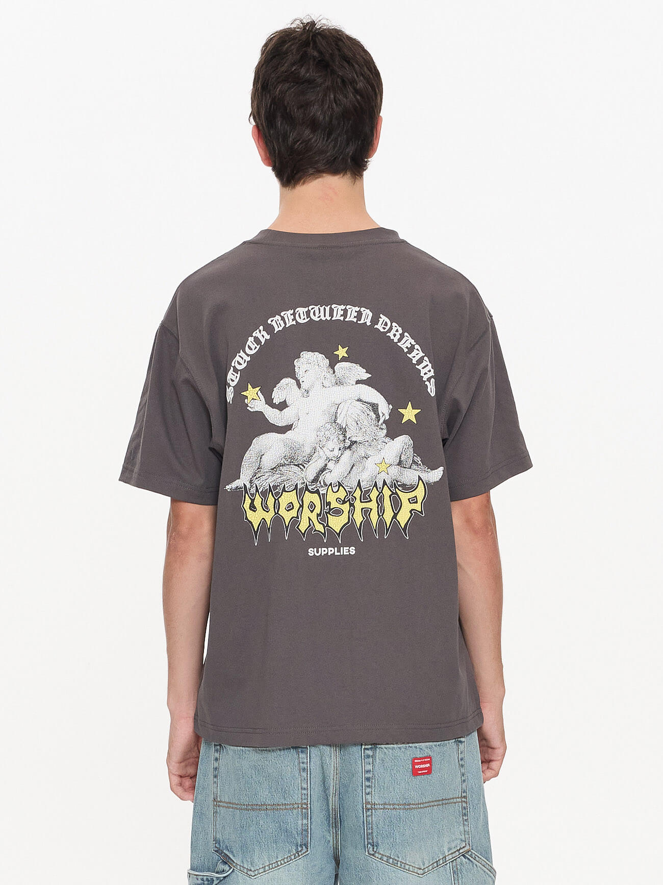 Dreamers Tee - Worn Black XS