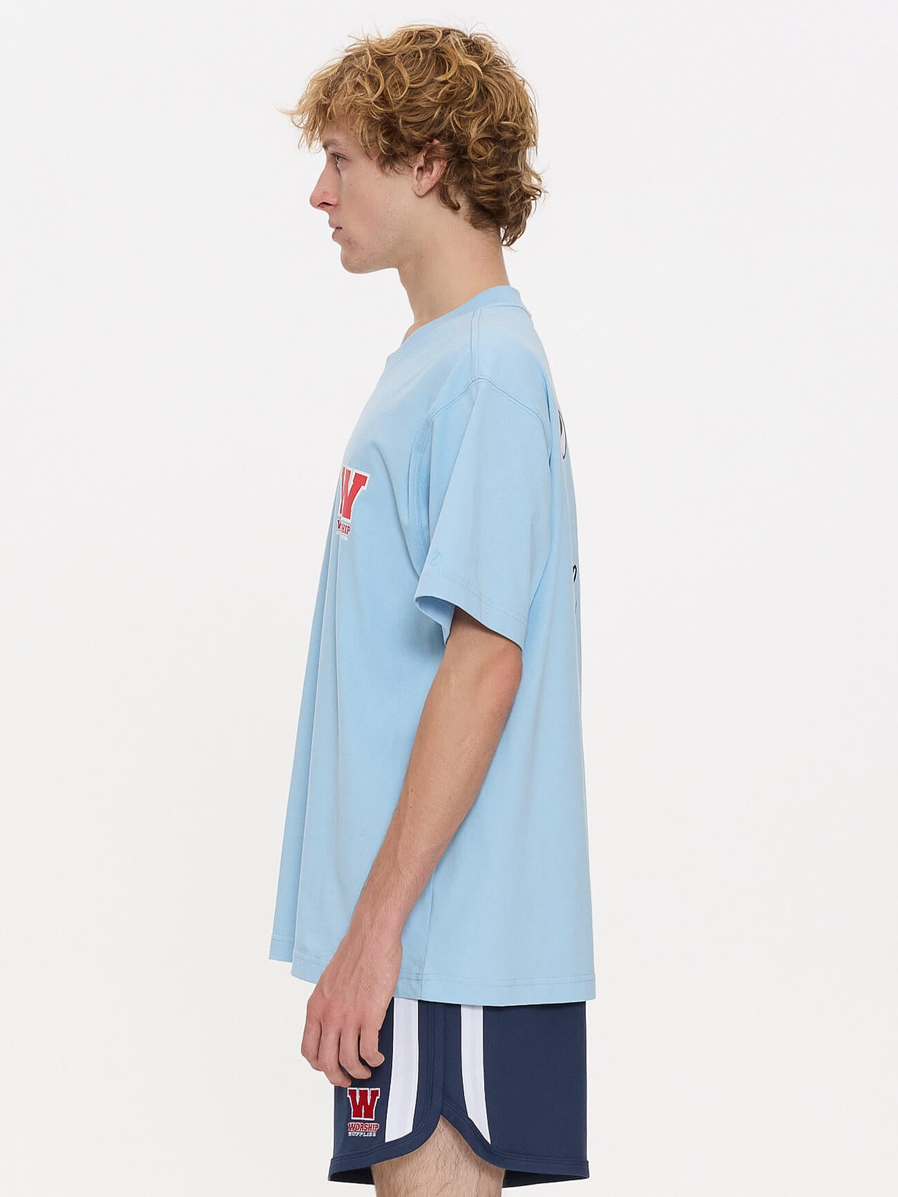 Little Belter Tee - Willow Blue XS