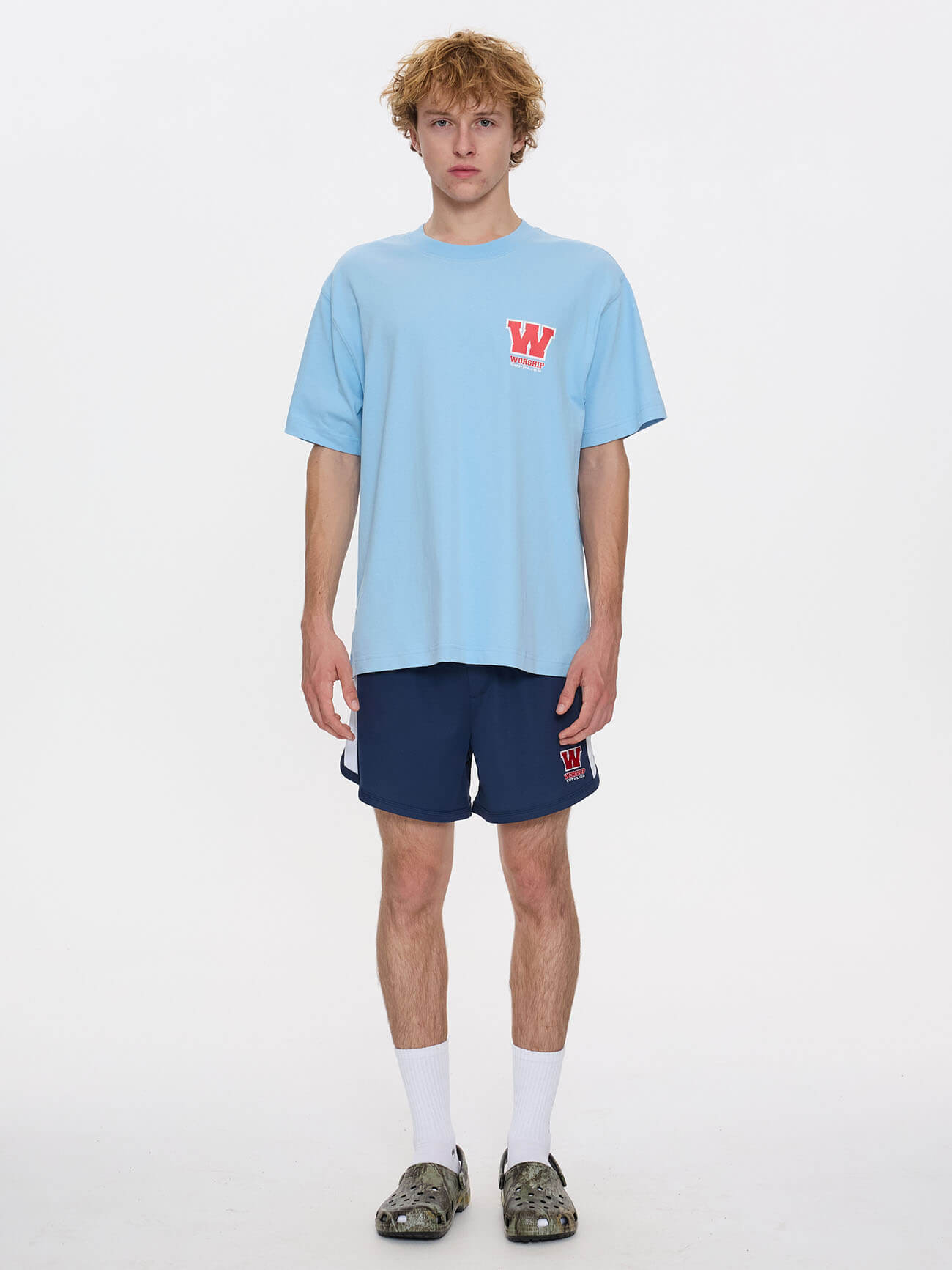 Little Belter Tee - Willow Blue XS