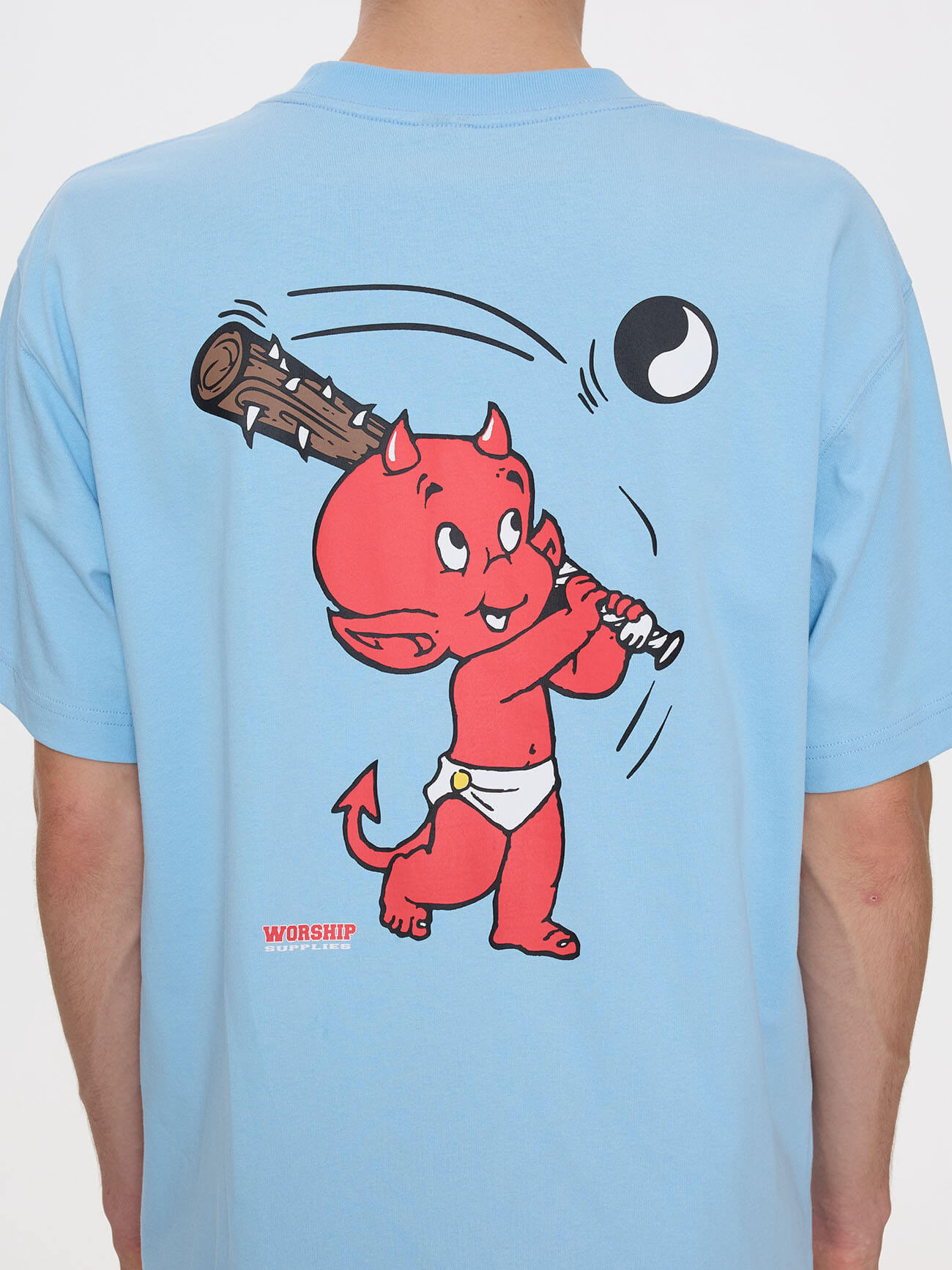 Little Belter Tee - Willow Blue XS