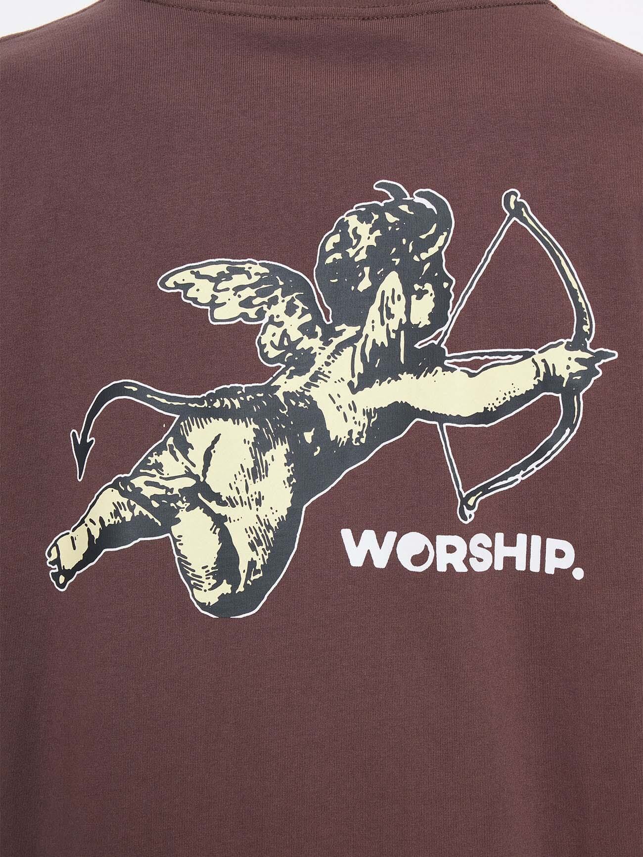 Cherub Tee - Dark Choc XS