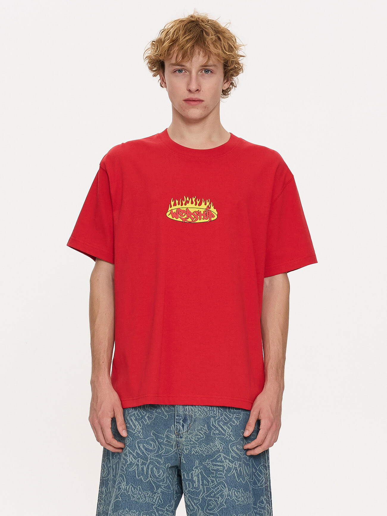 Hot Gossip Tee - Lucky Red XS