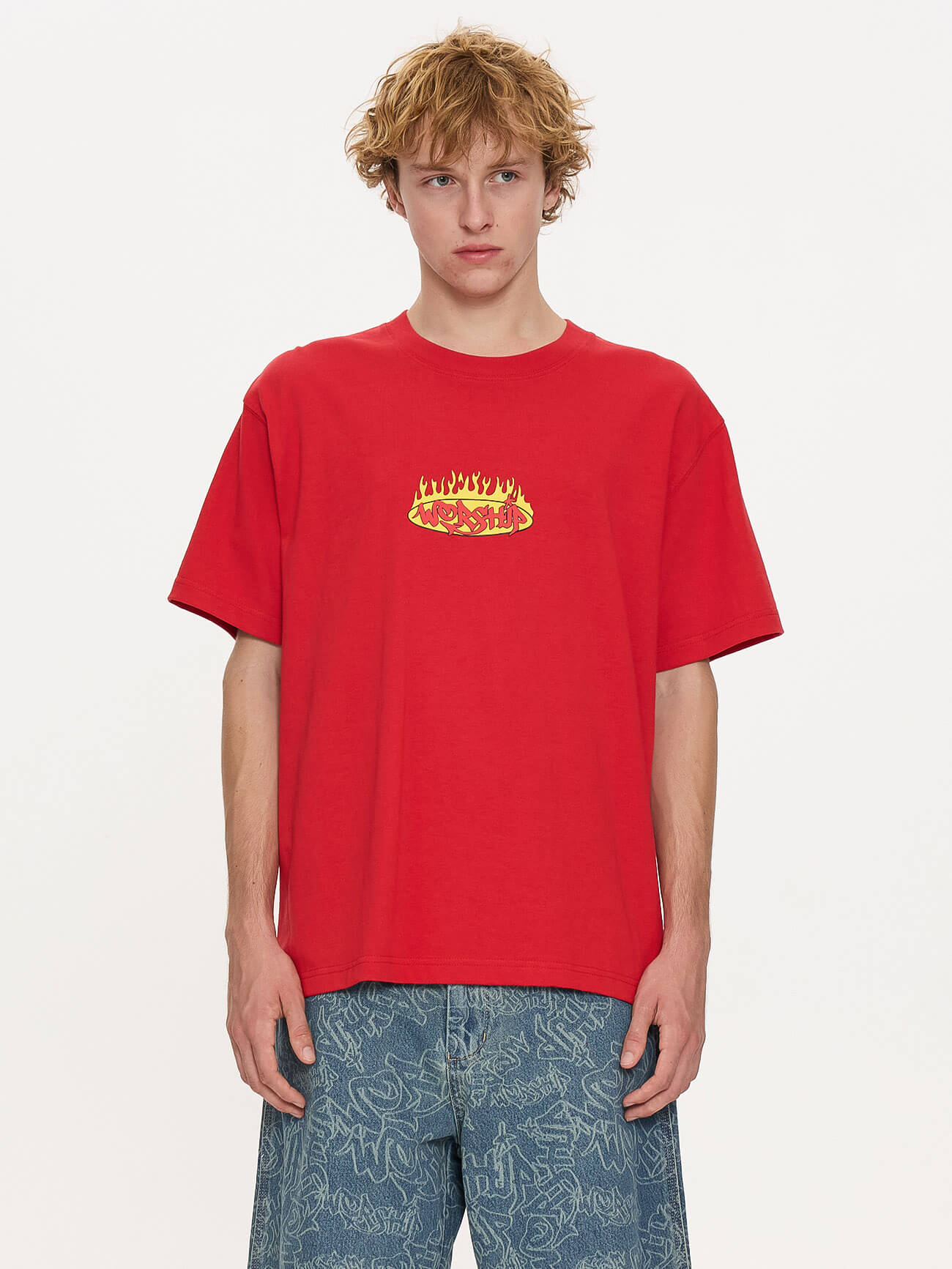 Hot Gossip Tee - Lucky Red XS