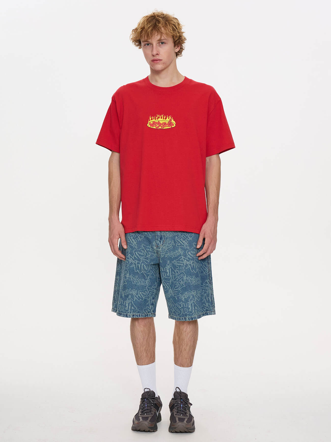 Hot Gossip Tee - Lucky Red XS