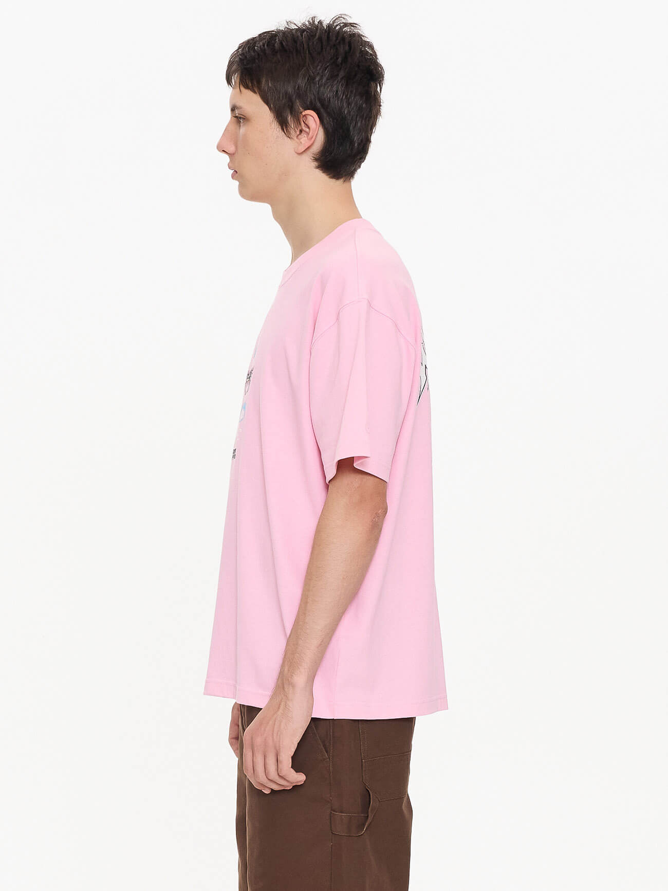 Pile Up Tee - Flamingo XS