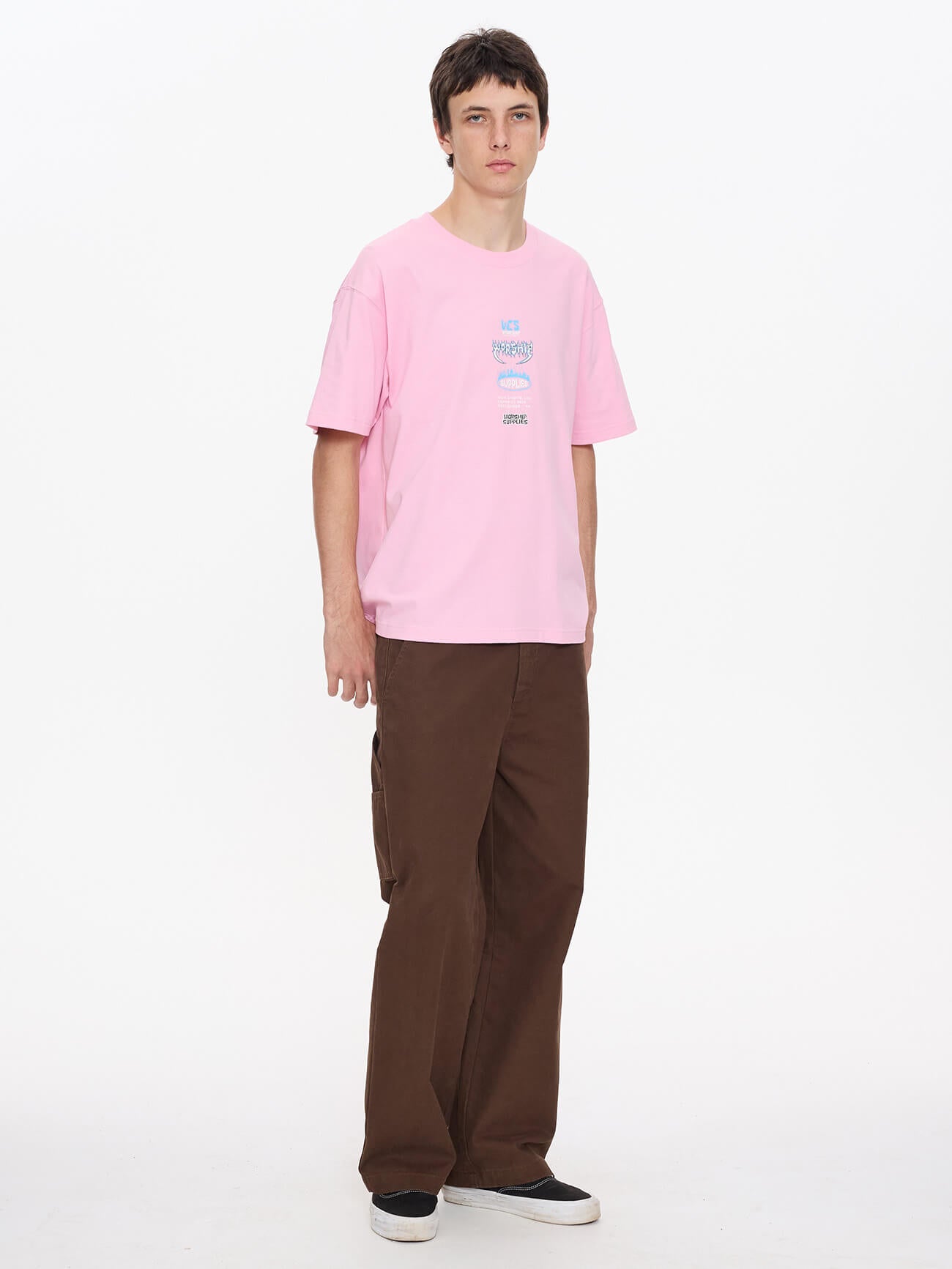 Pile Up Tee - Flamingo XS