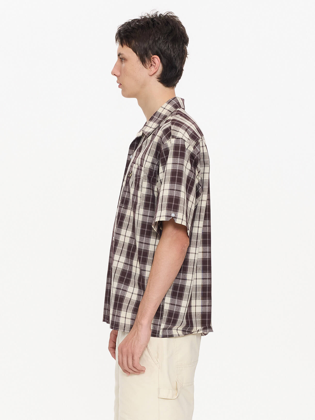 Cherub Short Sleeve Shirt 2.0 - Dark Choc XS