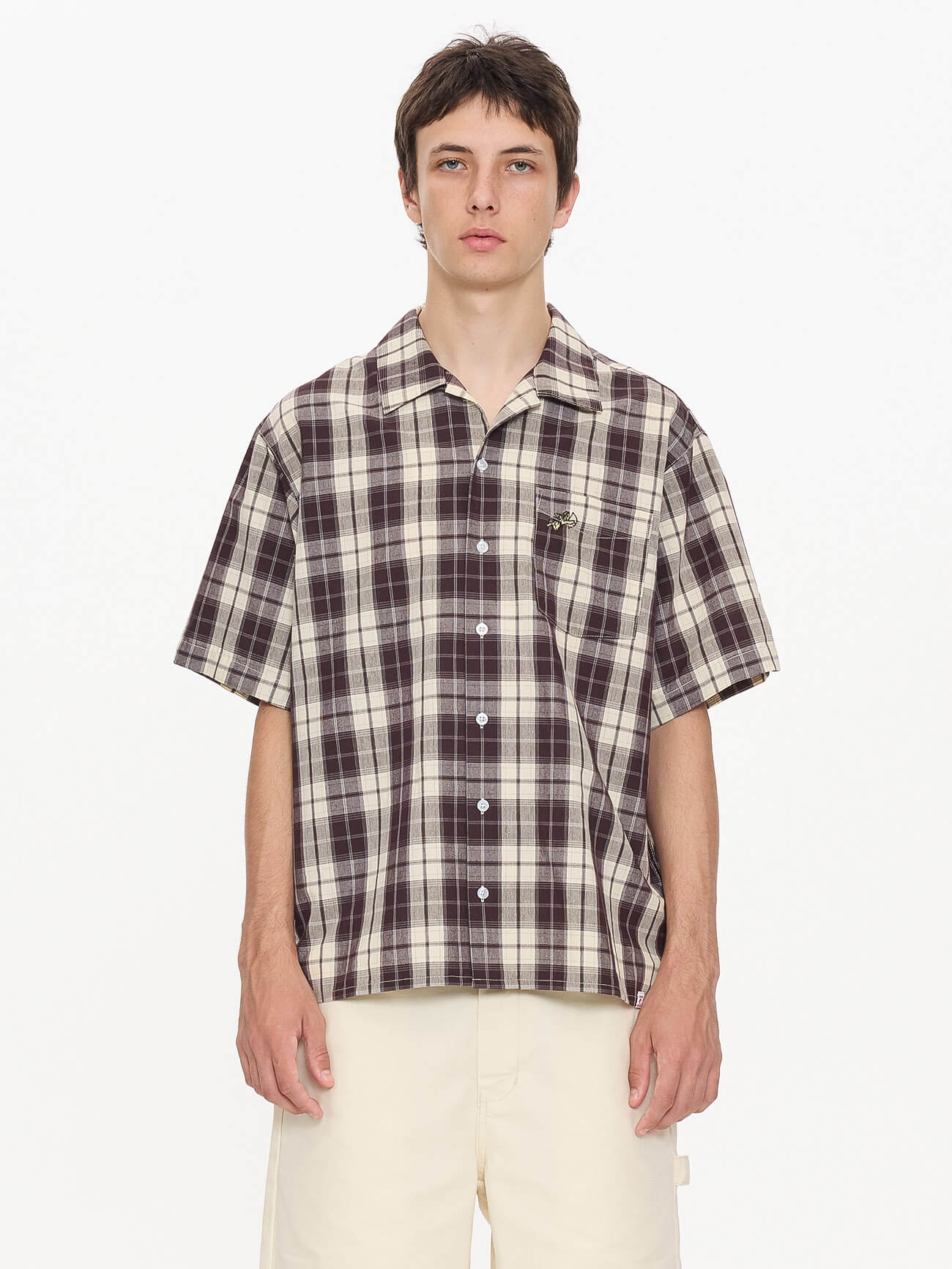Cherub Short Sleeve Shirt 2.0 - Dark Choc XS