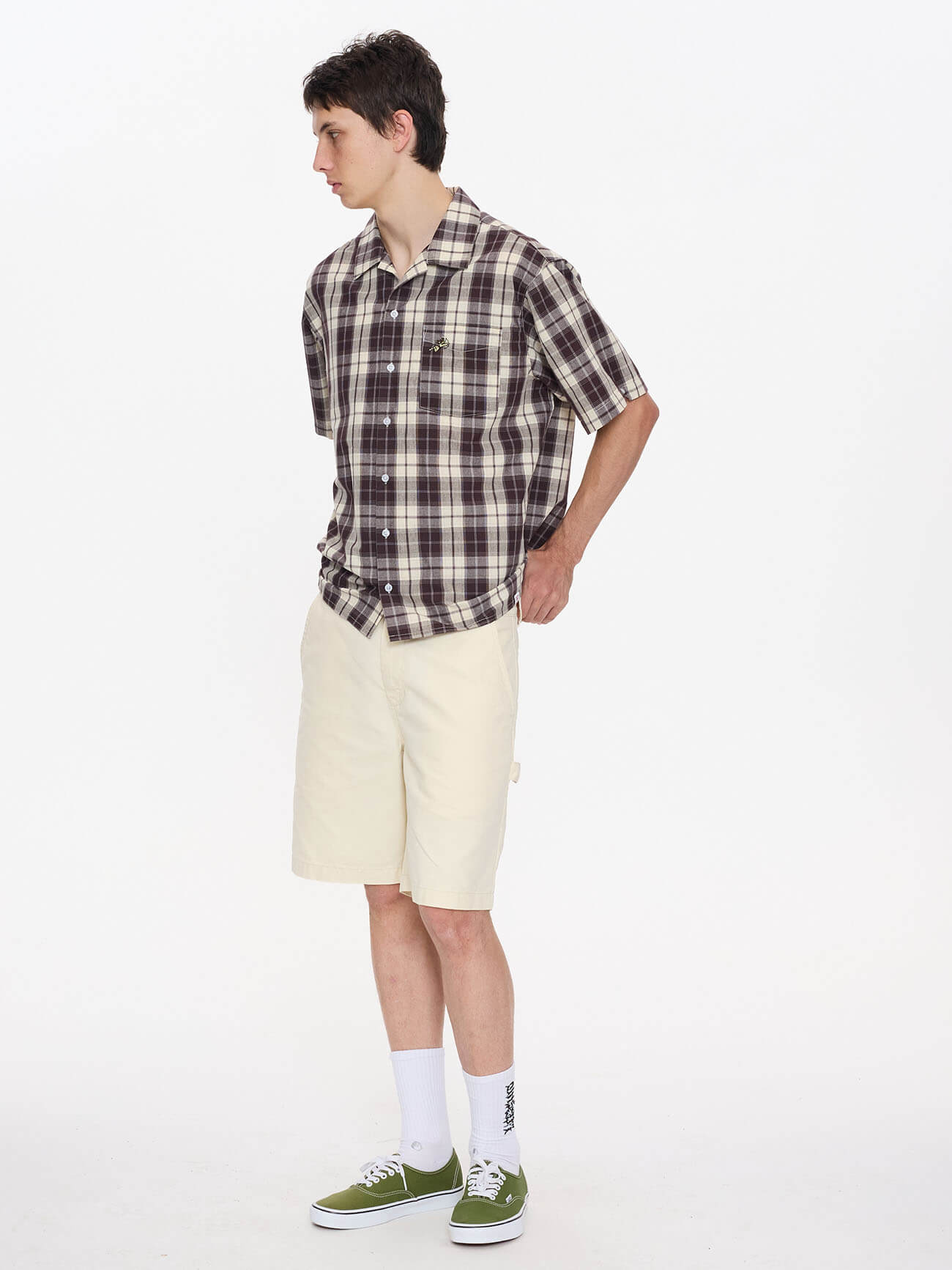 Cherub Short Sleeve Shirt 2.0 - Dark Choc XS