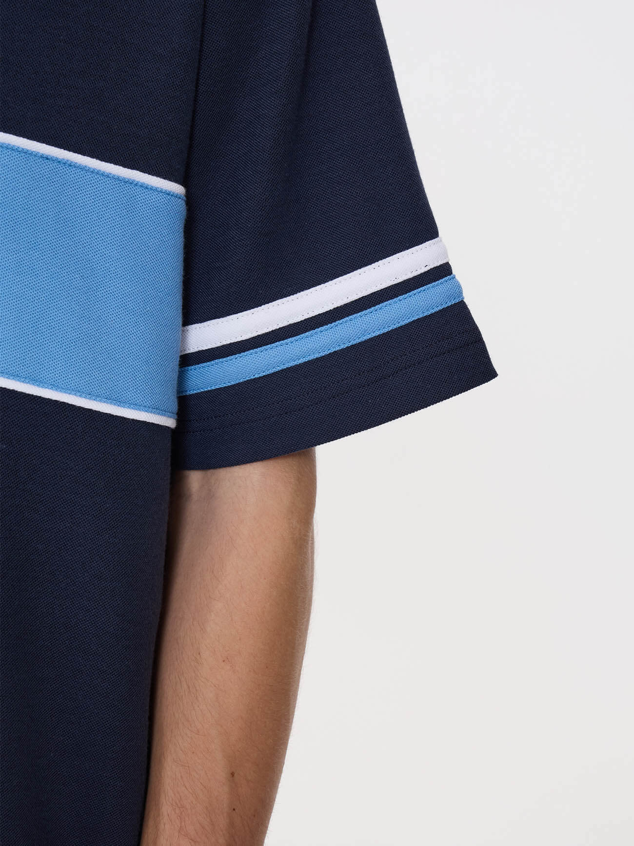 Belter Short Sleeve Golf Polo - Blue Depths XS