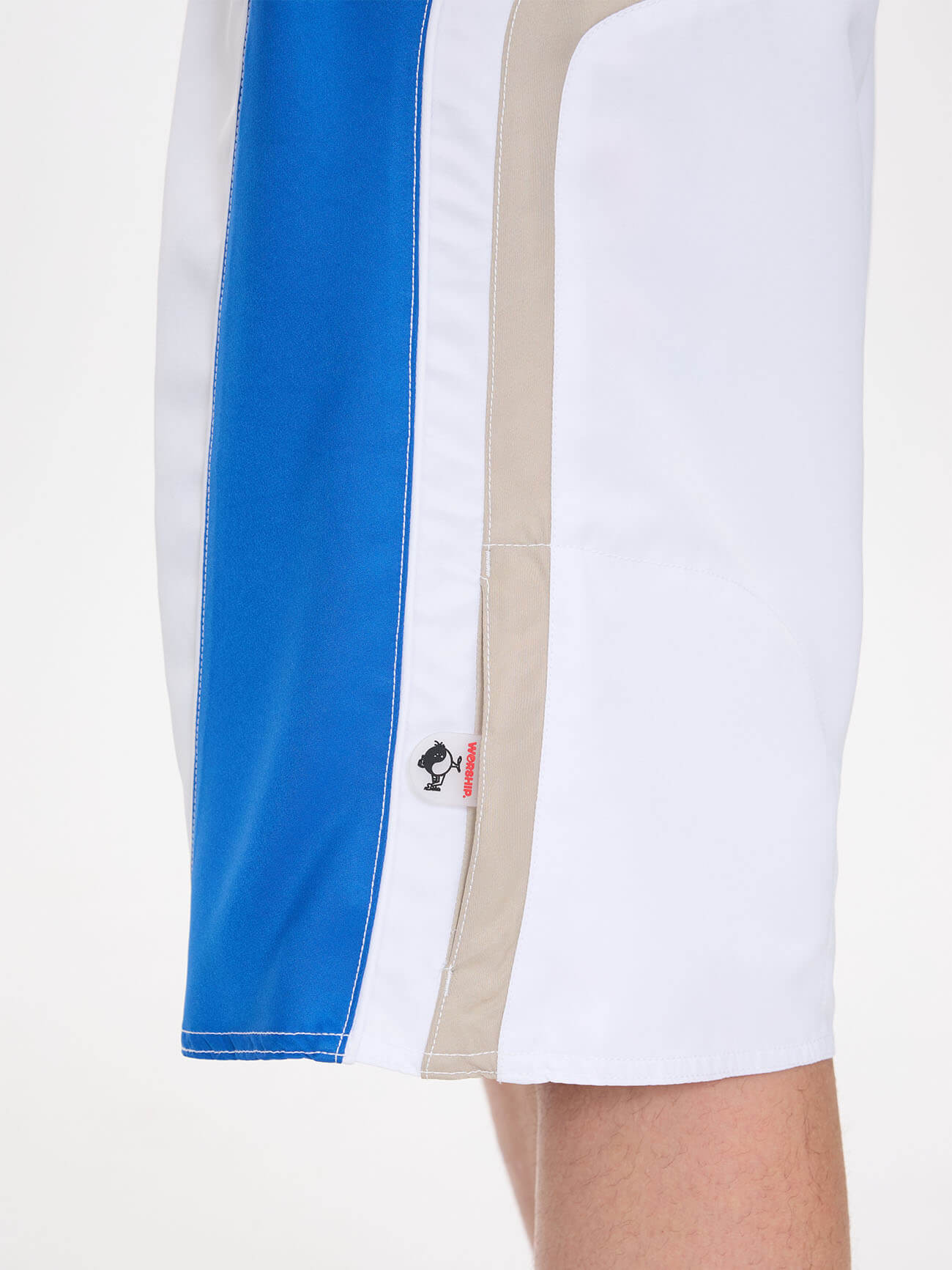 Crusty Long Boardshort - White 28