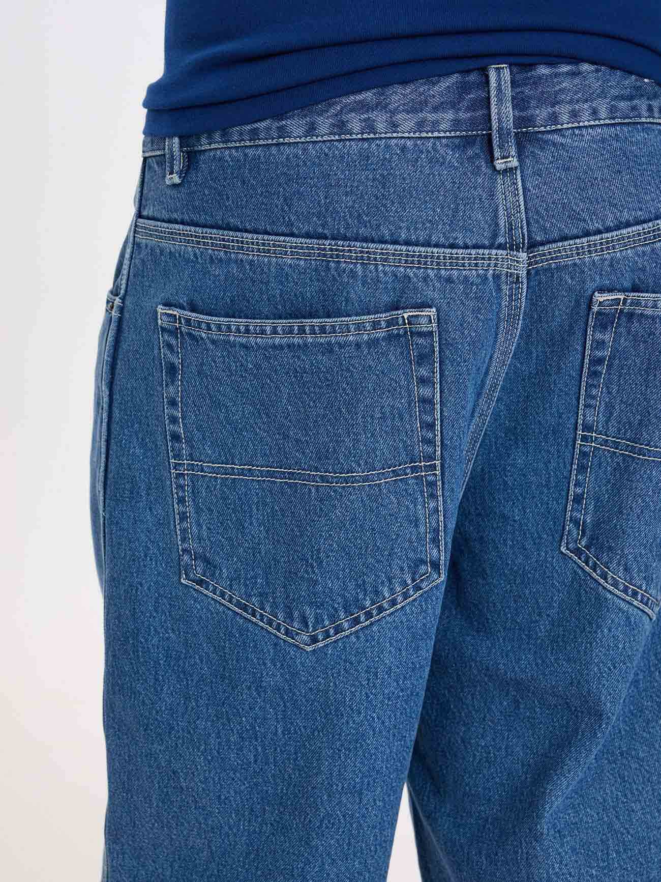 Belter Big Dawg Jean Short - Sky High Blue 26