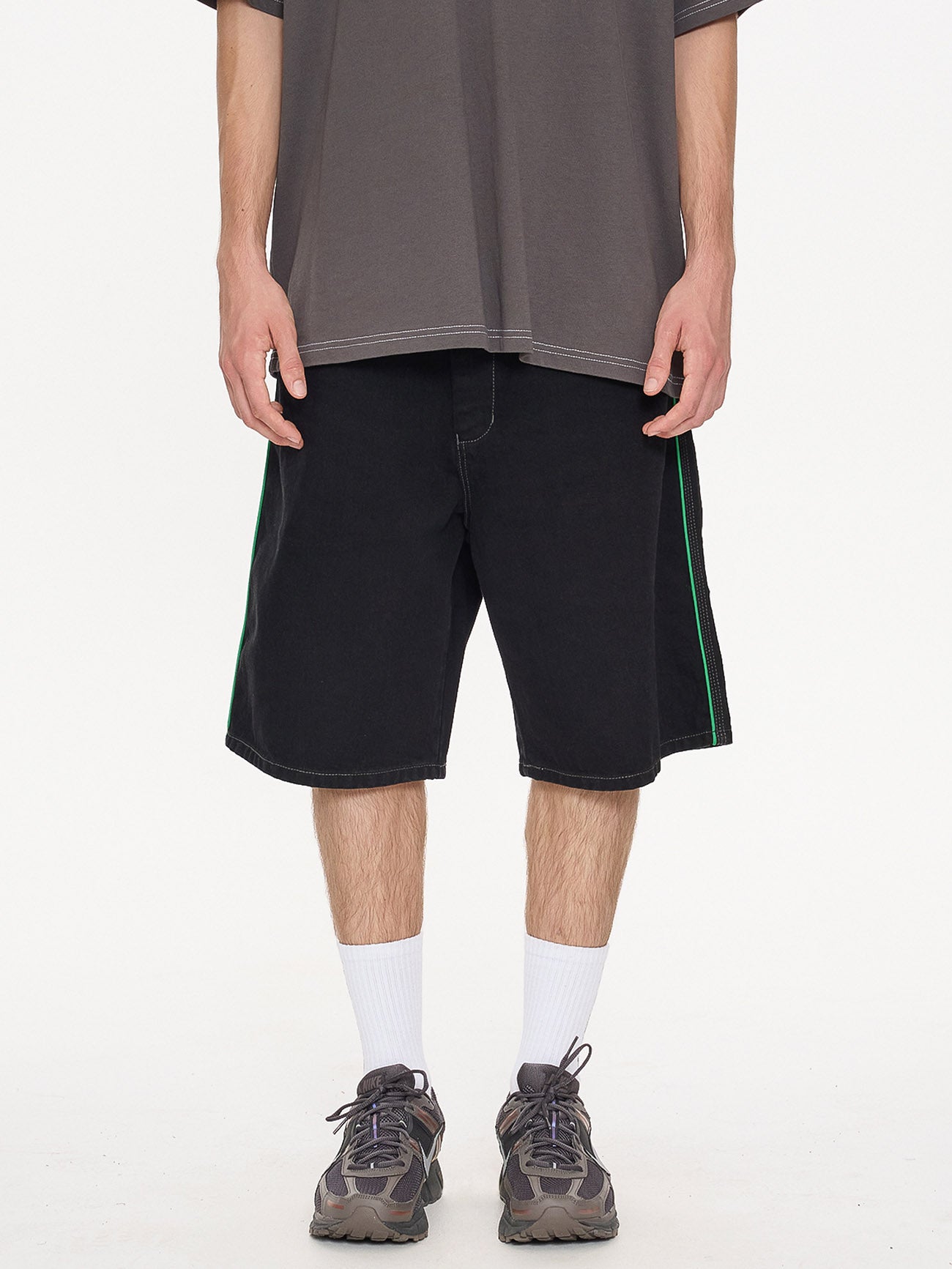Grand Prix Big Dawg Jean Short - Worship Black