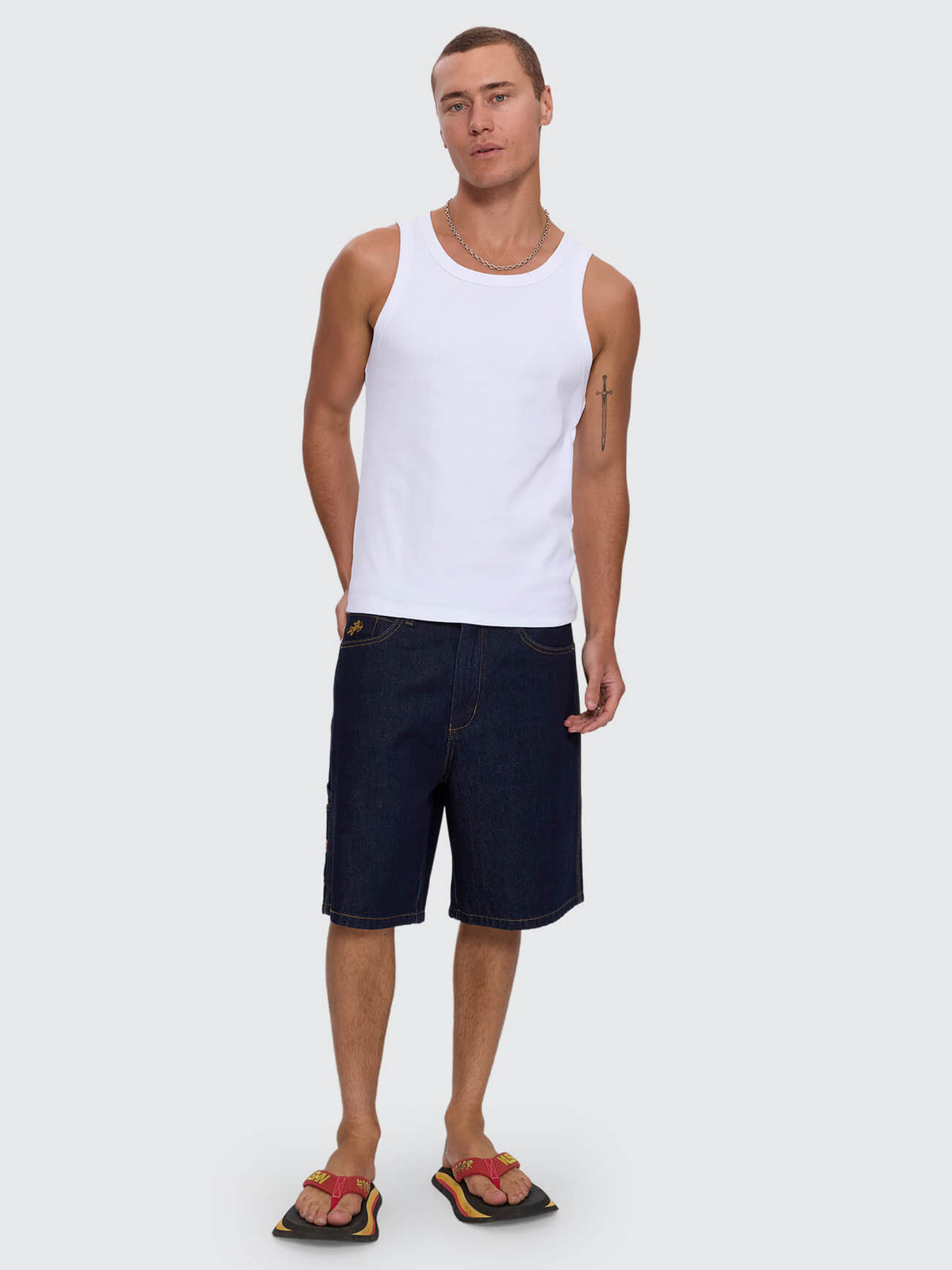 Base Rib Tank - White XS
