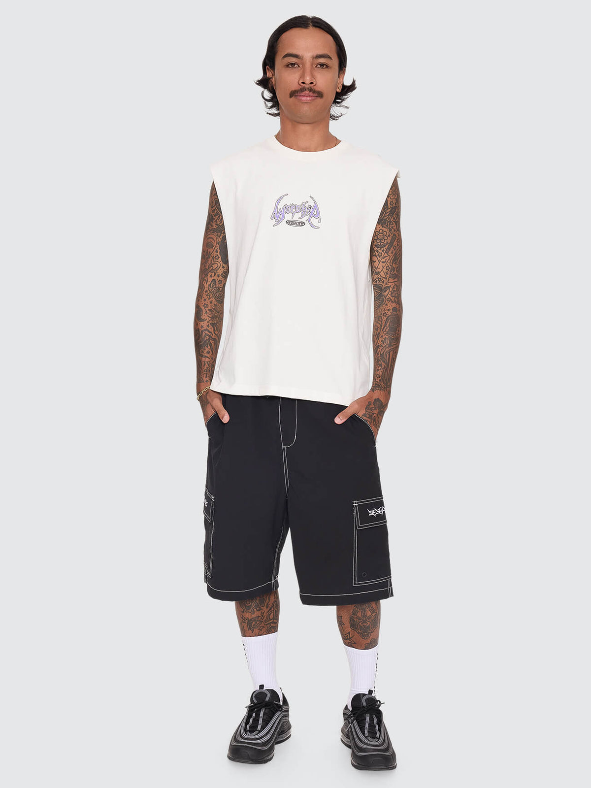 Gathering Muscle Tee - Coconut Milk XS