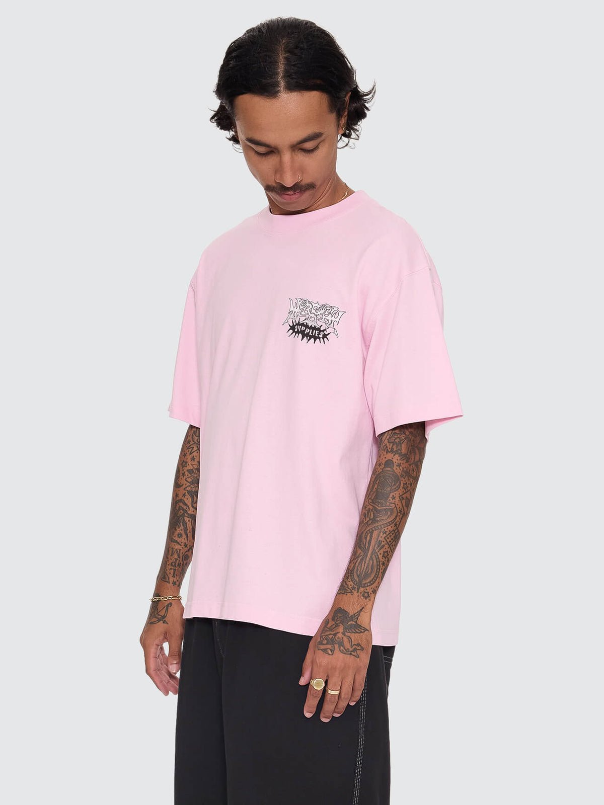 Hexed Tee - Pink XS