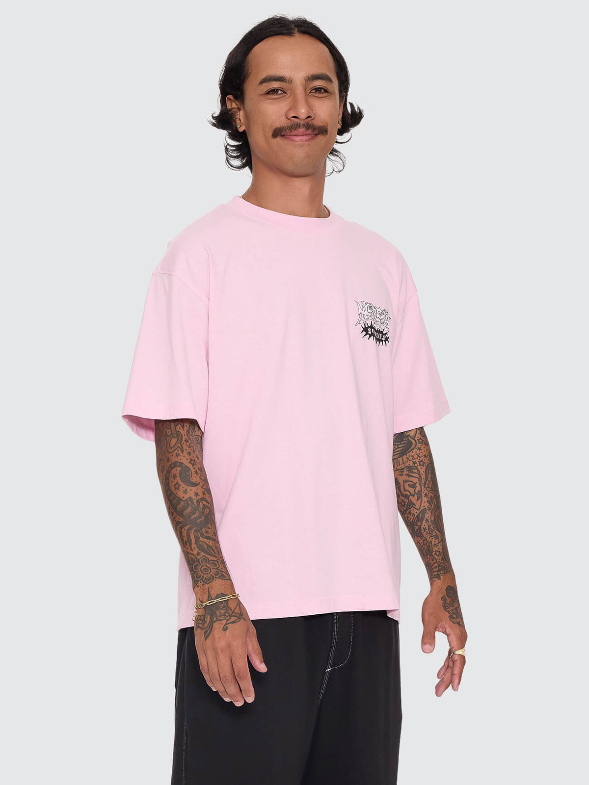 Hexed Tee - Pink XS