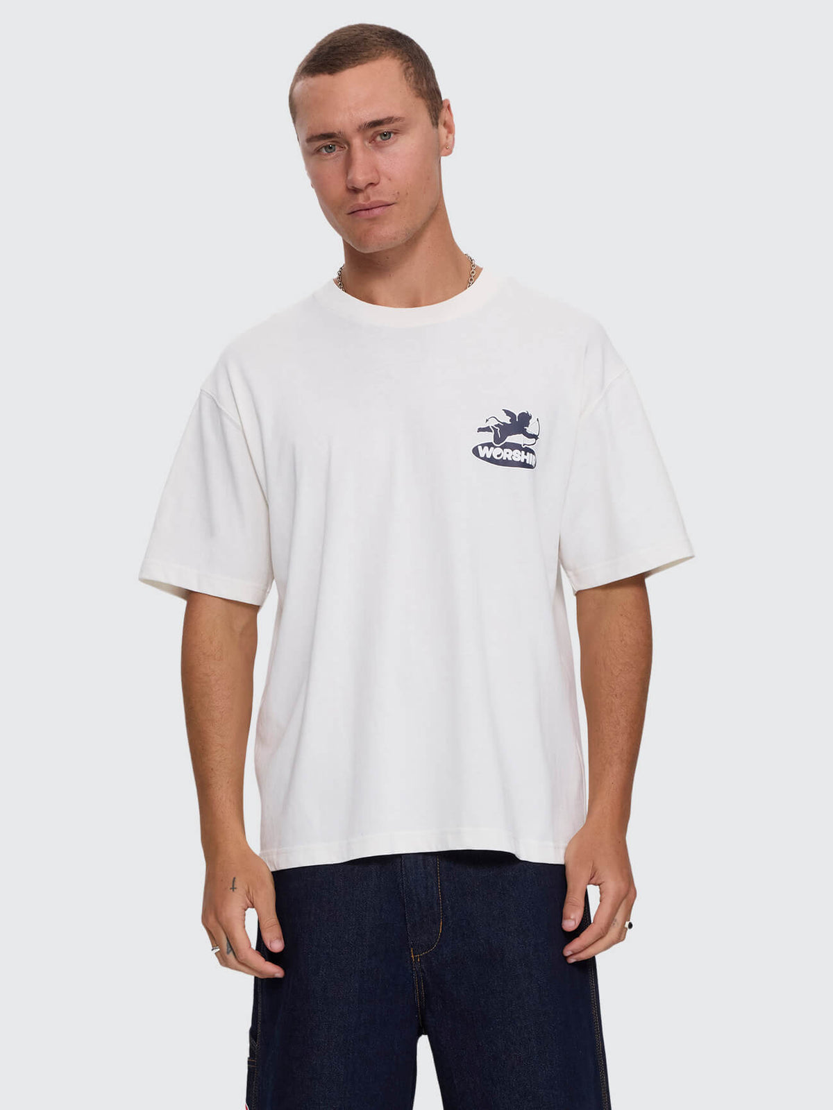 Shadow Cherub Tee - Coconut Milk XXS
