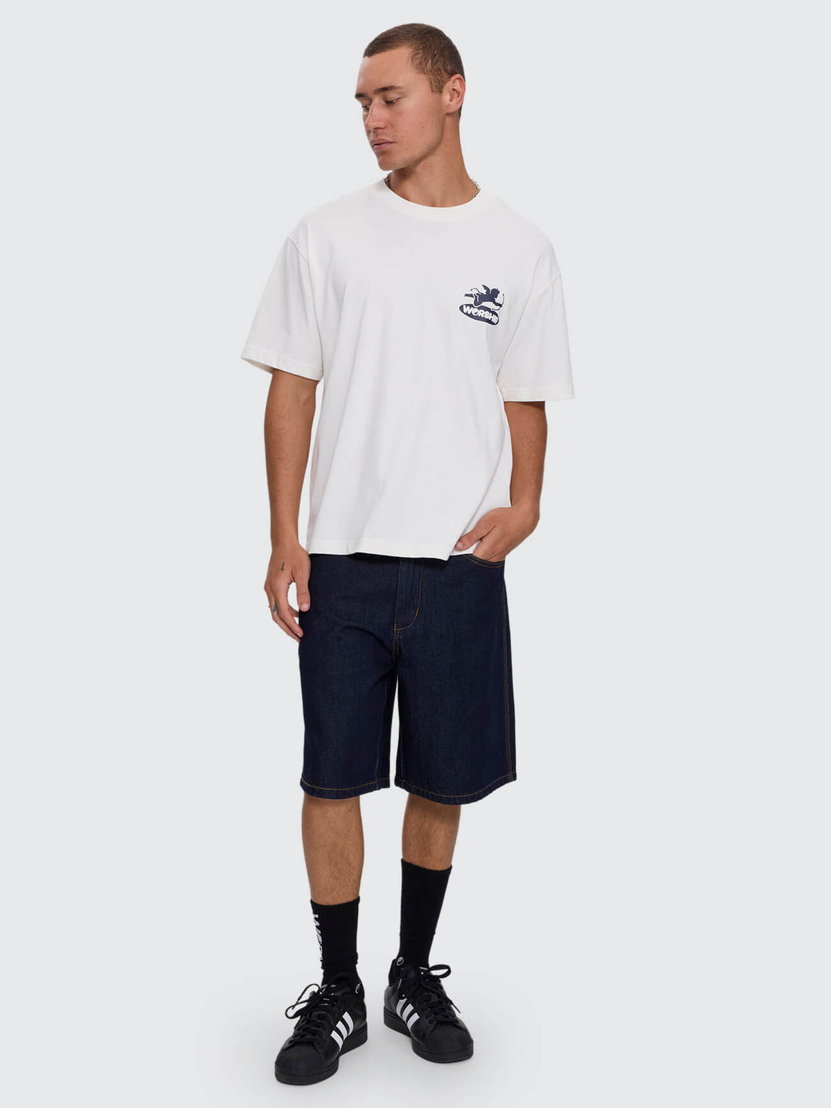 Shadow Cherub Tee - Coconut Milk XXS