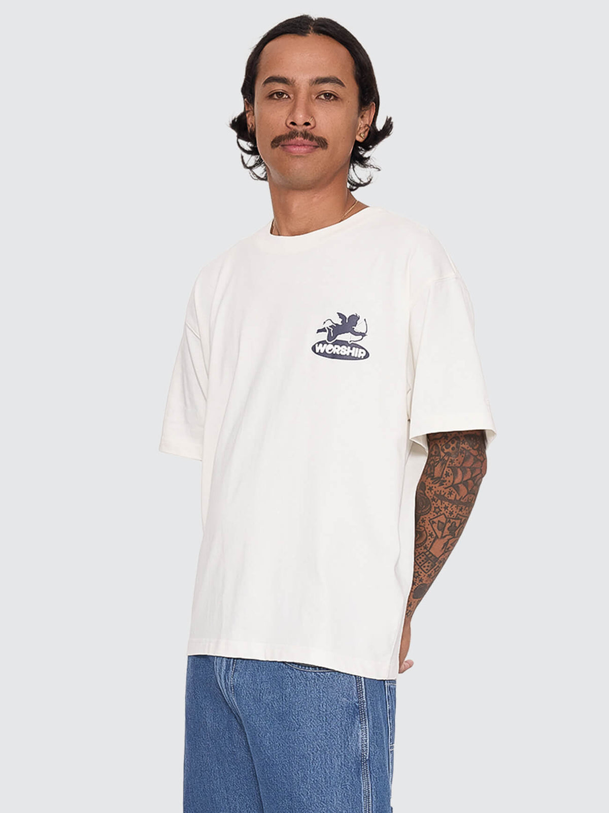 Shadow Cherub Tee - Coconut Milk XXS