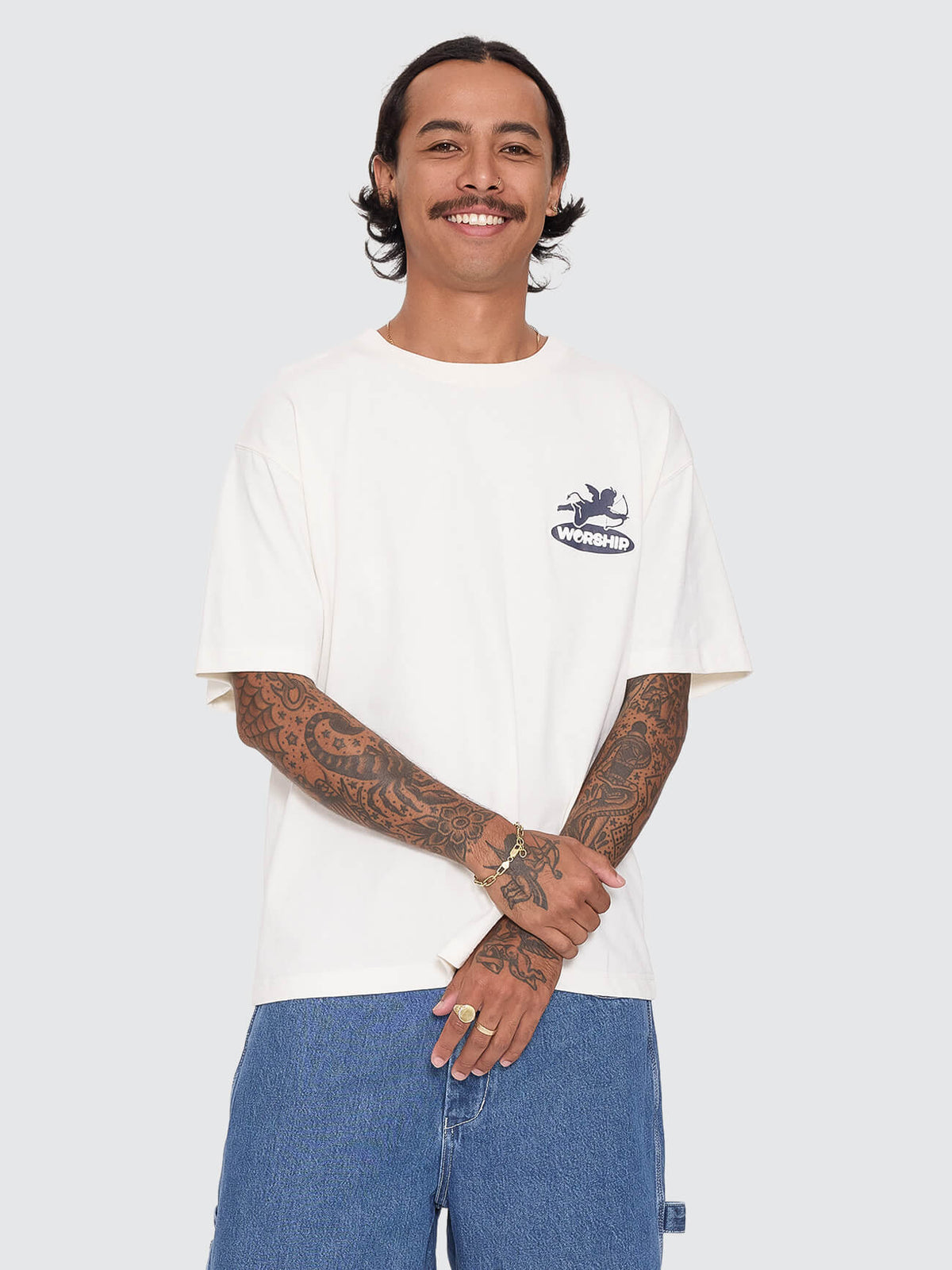 Shadow Cherub Tee - Coconut Milk XXS