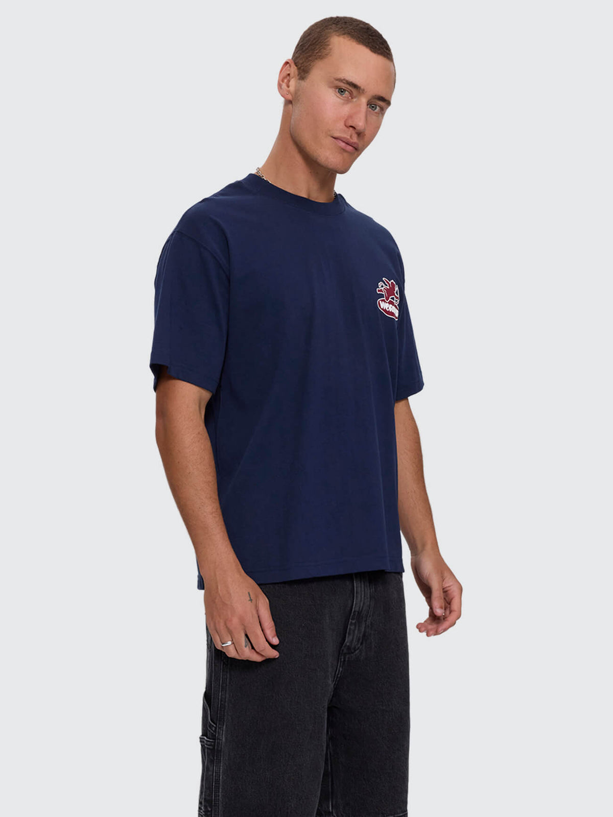 Shadow Cherub Tee - Black Iris XS