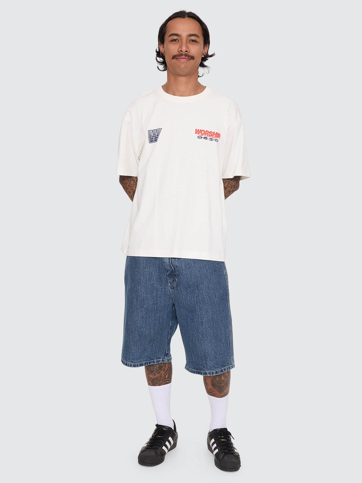 Half Court Tee - Coconut Milk XS