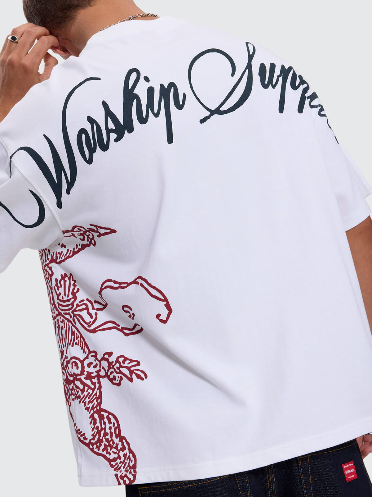 Arrebato Box Crop Tee - White XXS