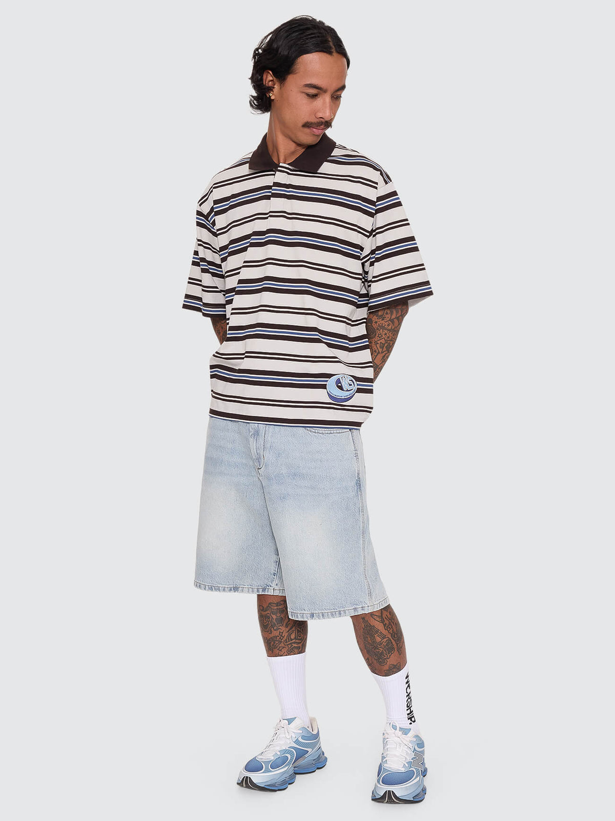 Dimension Short Sleeve Golf Polo - Moonstruck XS