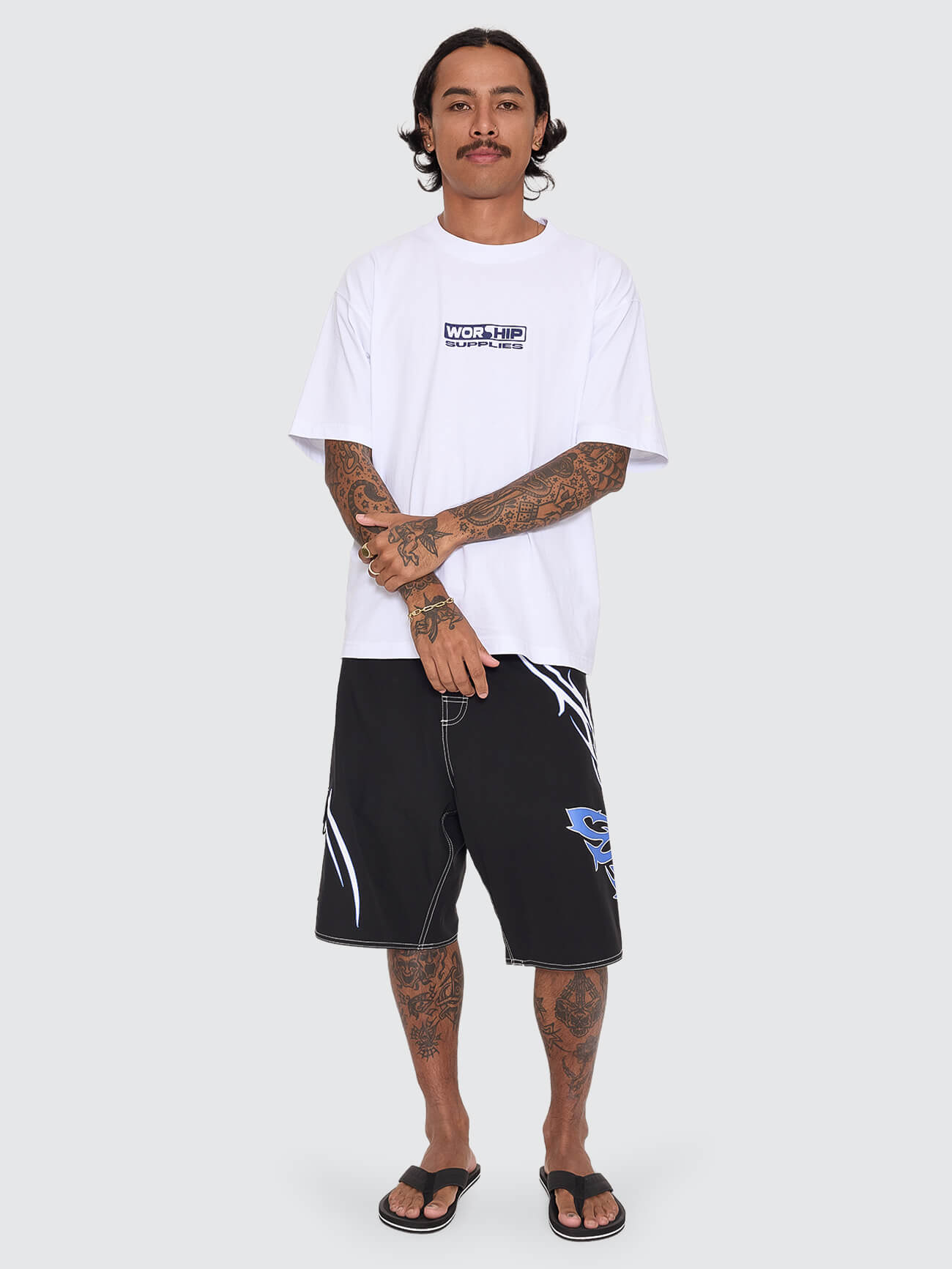 Pitted 22" Boardshort - Black 26