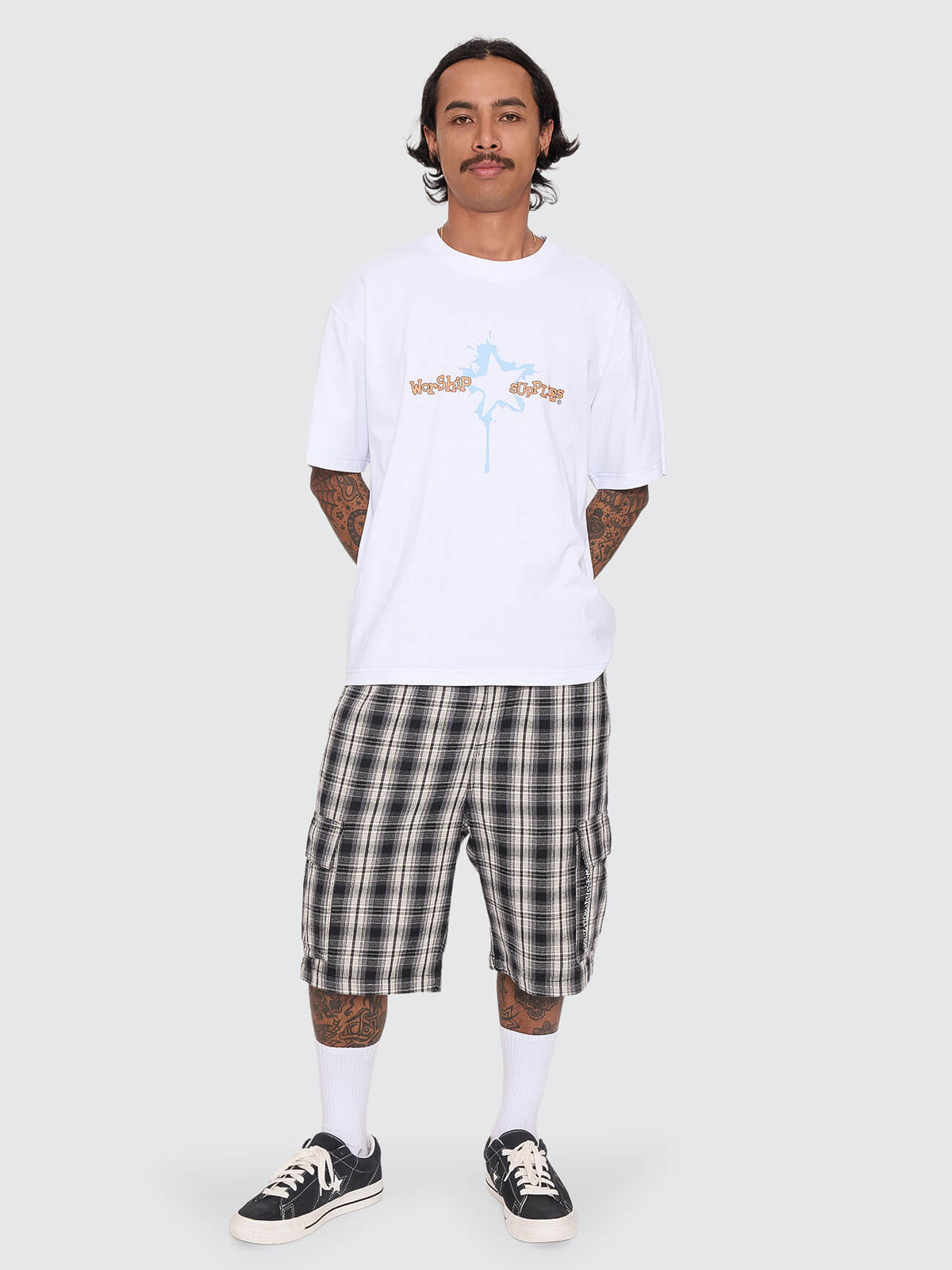 Malibu Elastic Cargo Short - Black 26