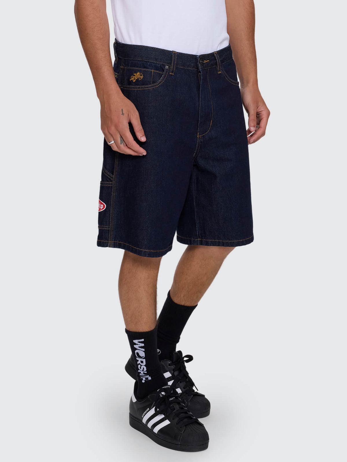 Carpenter Jean Short - Raw Indy 26