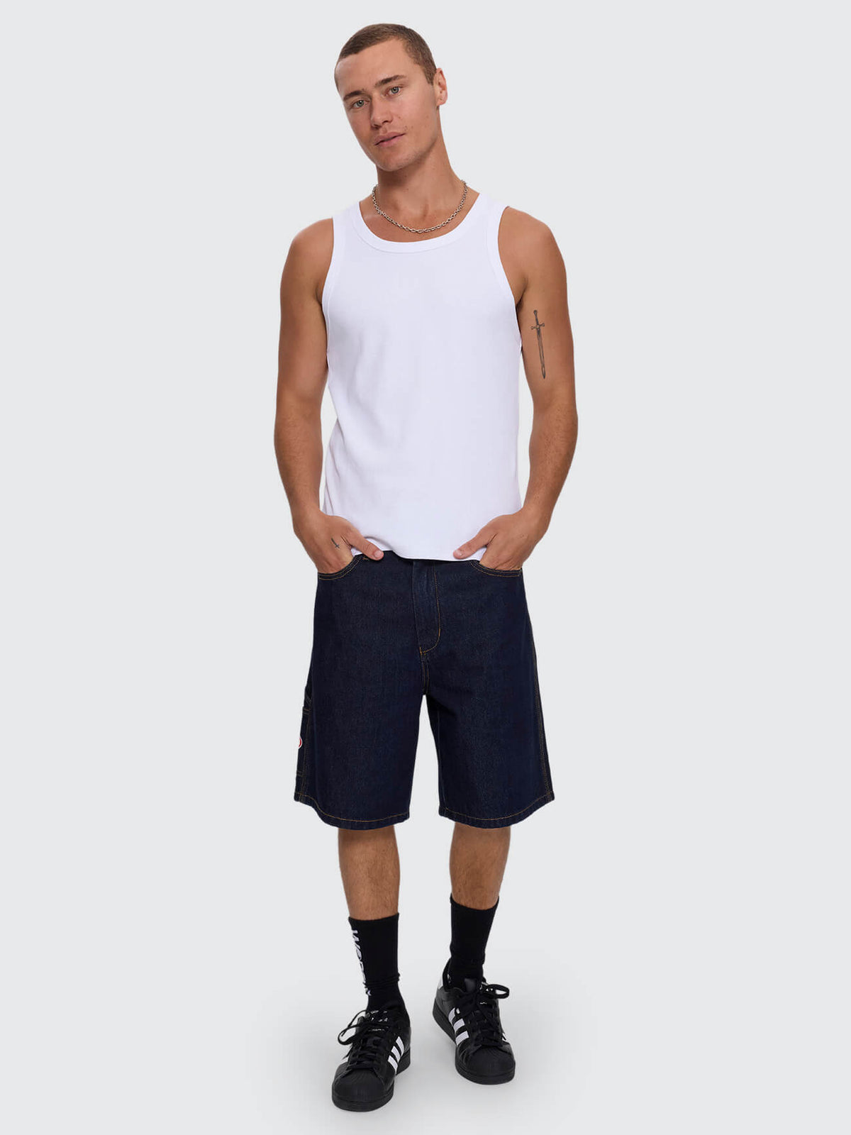 Carpenter Jean Short - Raw Indy 26