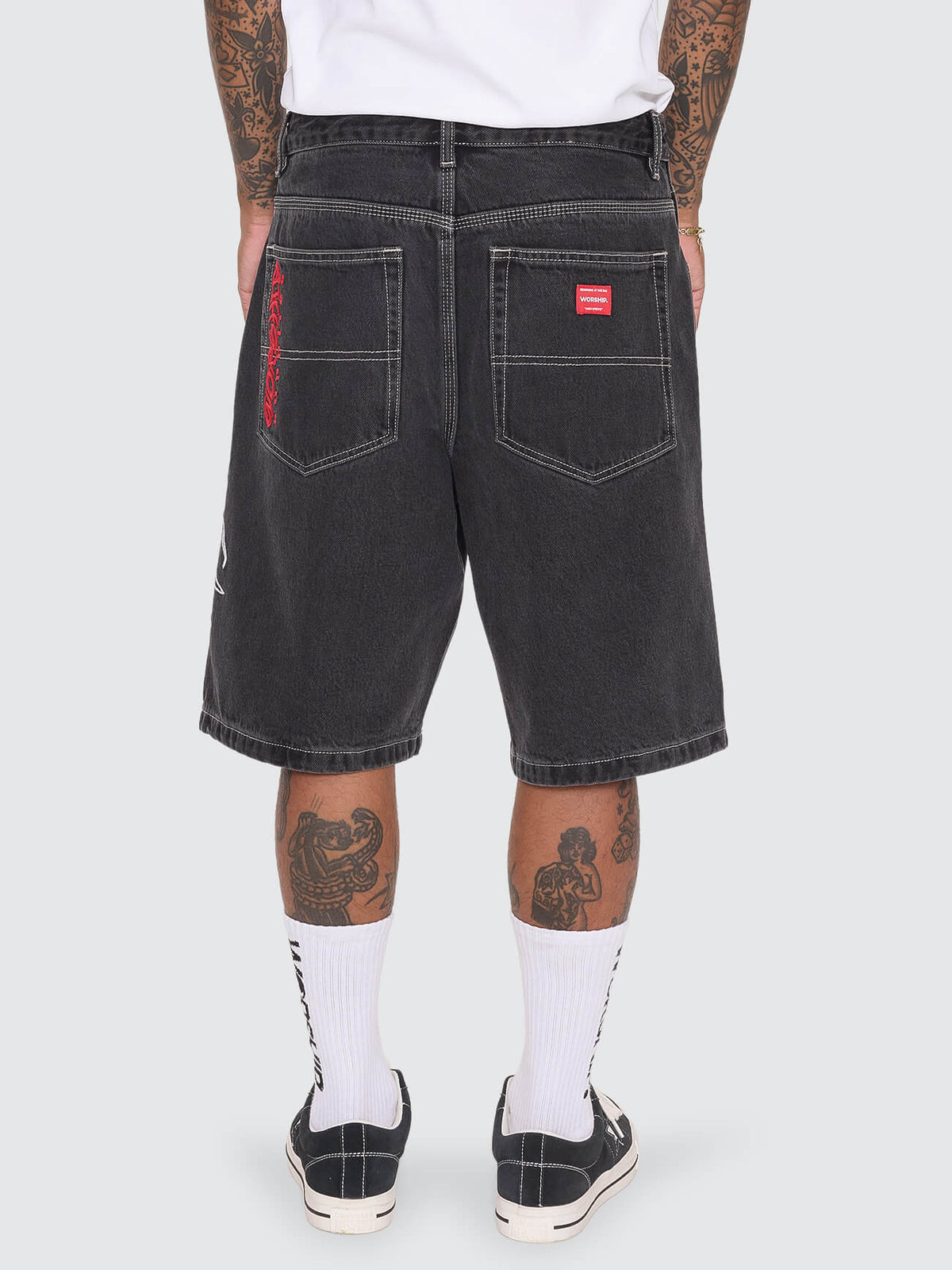 Pitted Big Dawg Jean Short - Used Black 26